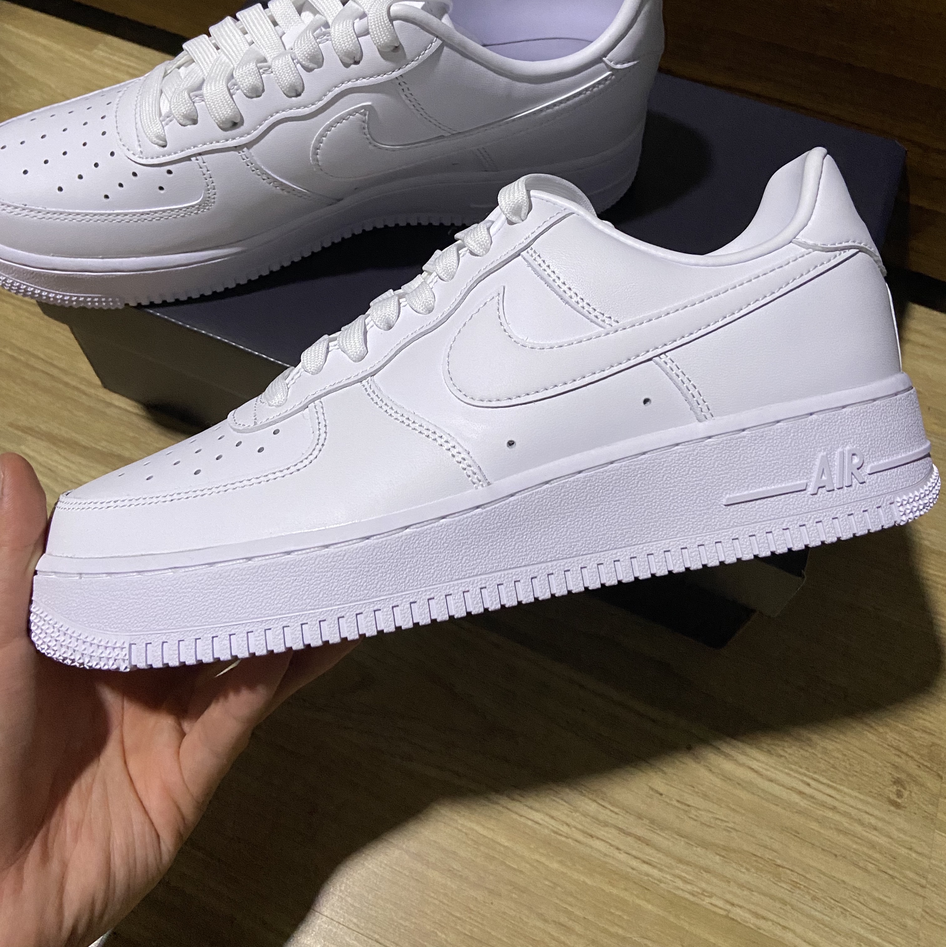 Nike Air Force 1 '07 Fresh White 착용 스타일