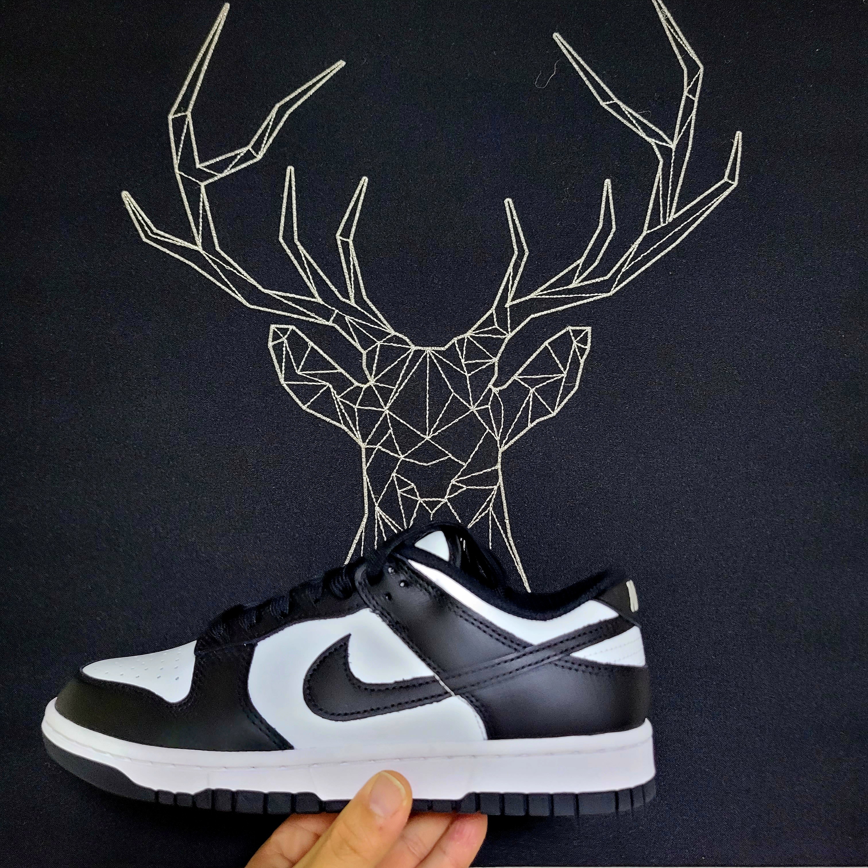 (W) Nike Dunk Low Black 착용 스타일