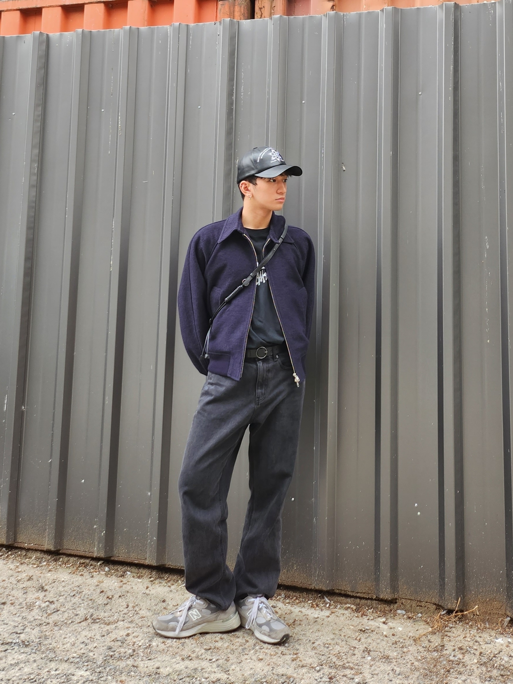 New Balance 992 Made in USA Grey - D Standard 착용 스타일 - 4