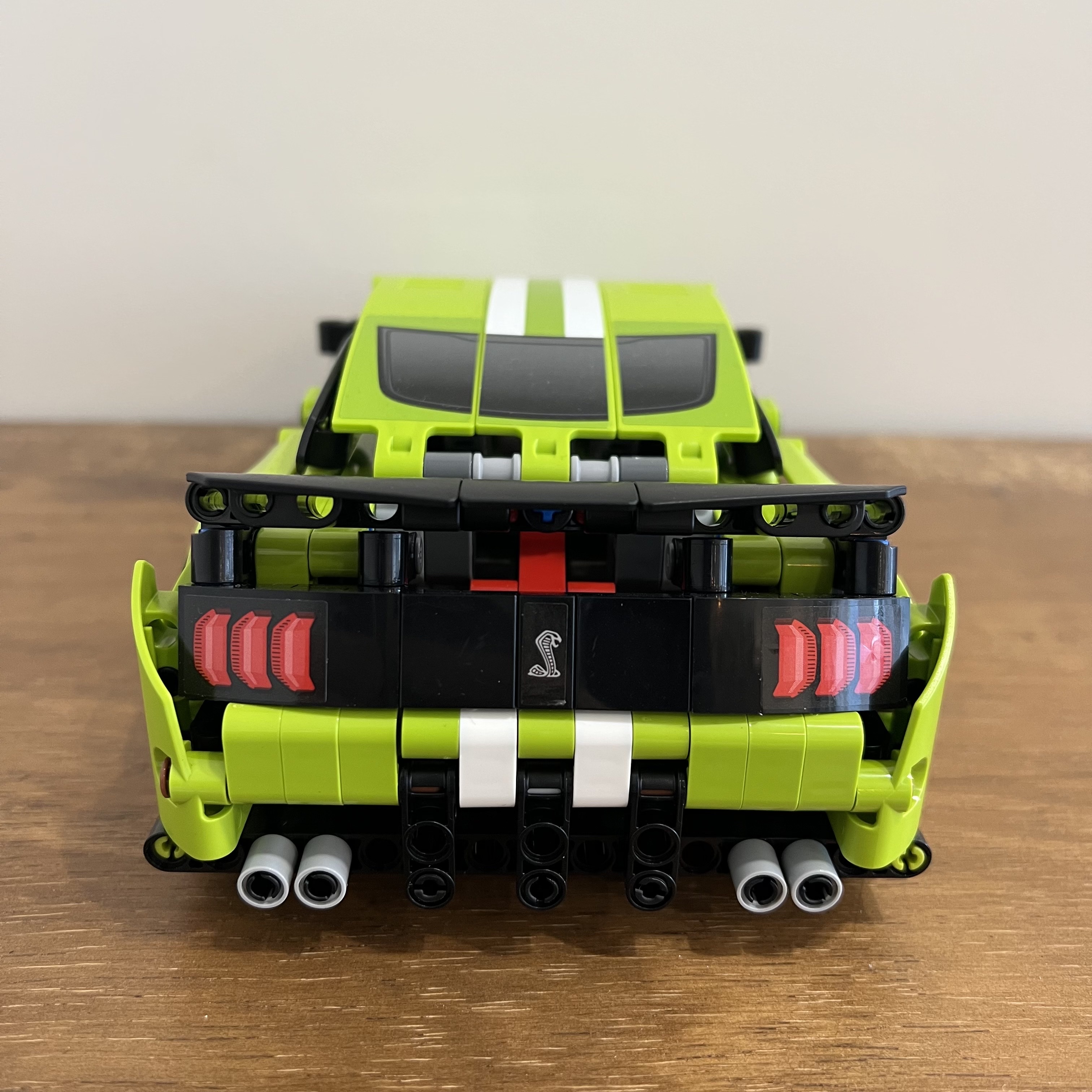 Lego Ford Mustang Shelby GT500 착용 스타일 - 5