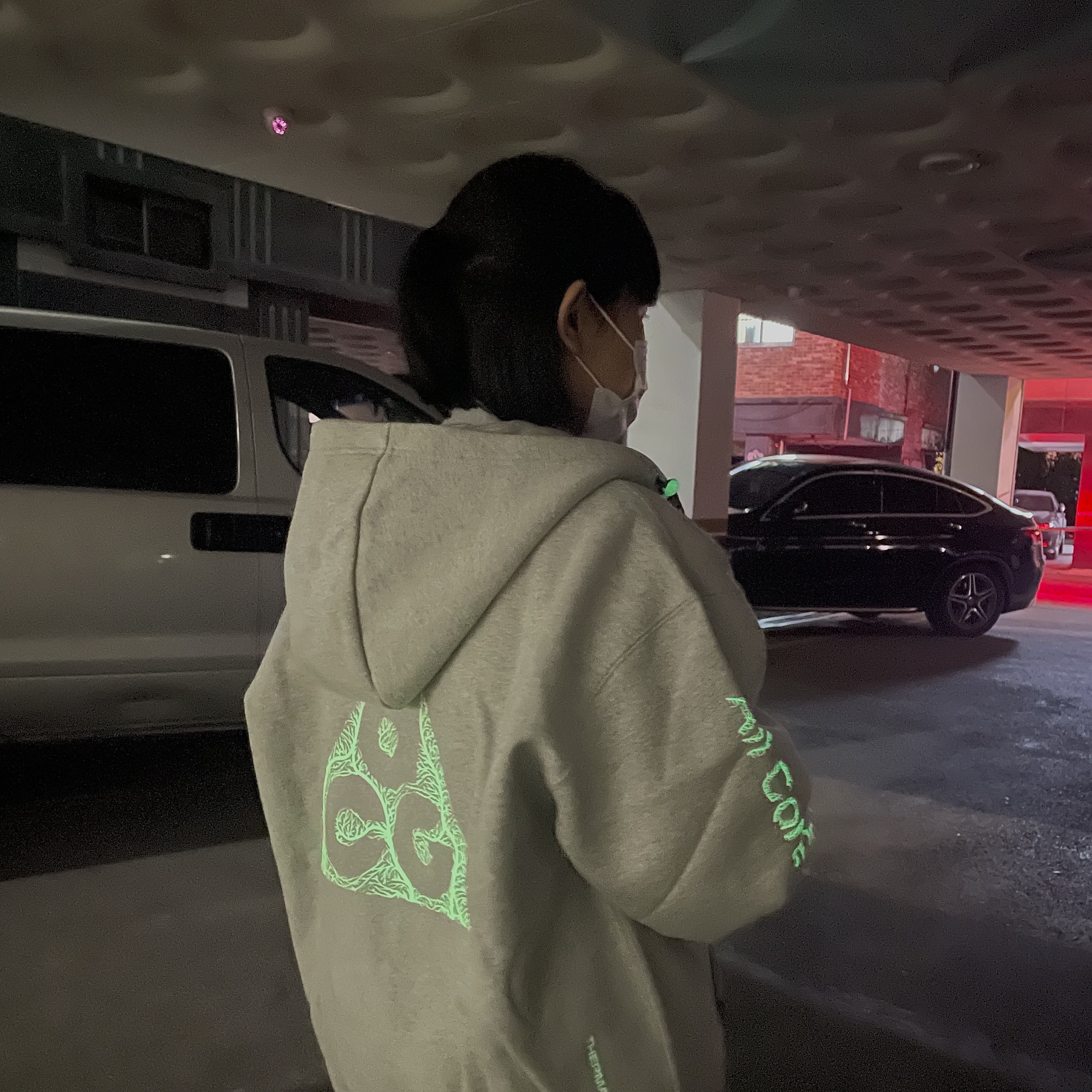 Nike ACG Therma-Fit Fleece Full Zip Hoodie Airora Grey Heather - Asia 착용 스타일 - 2