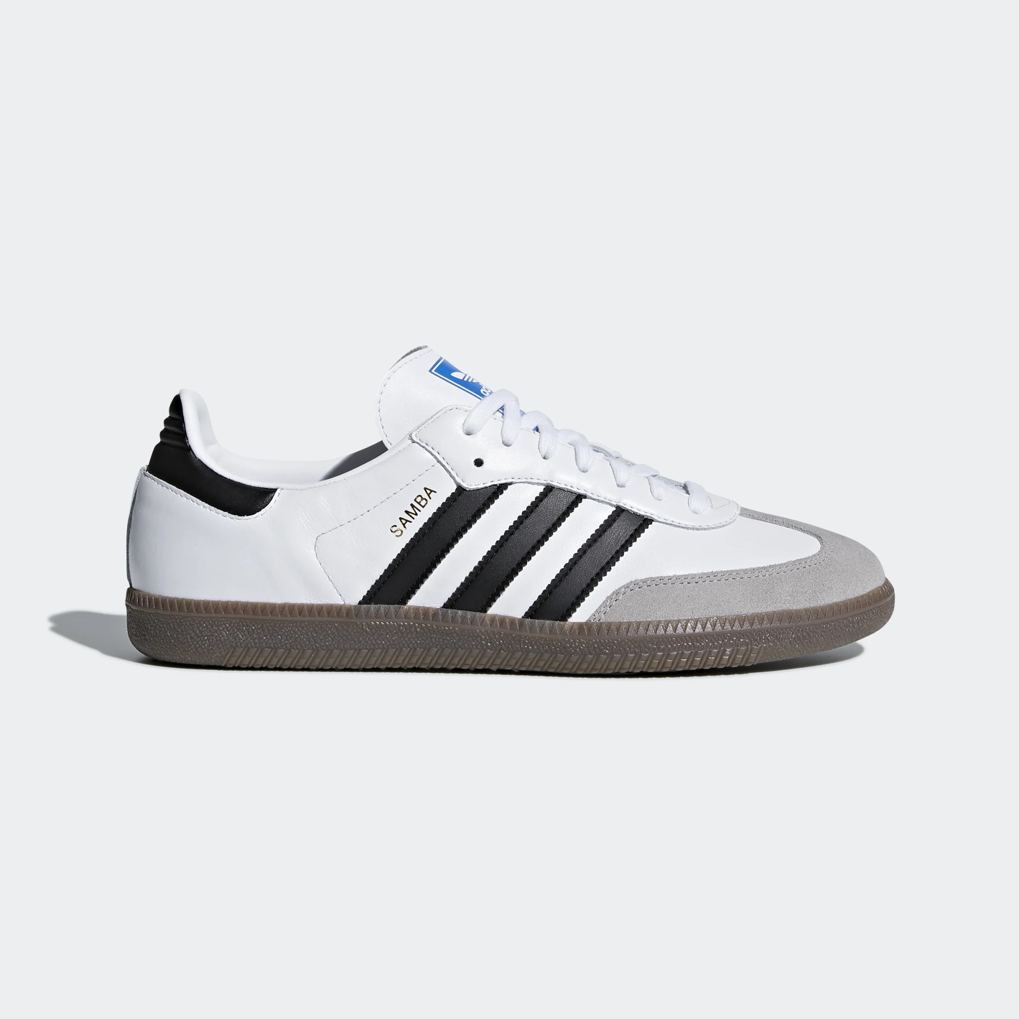 (W) Adidas Sambarose White Black Gum, Adidas Samba OG Black White Gum 착용 스타일 - 4
