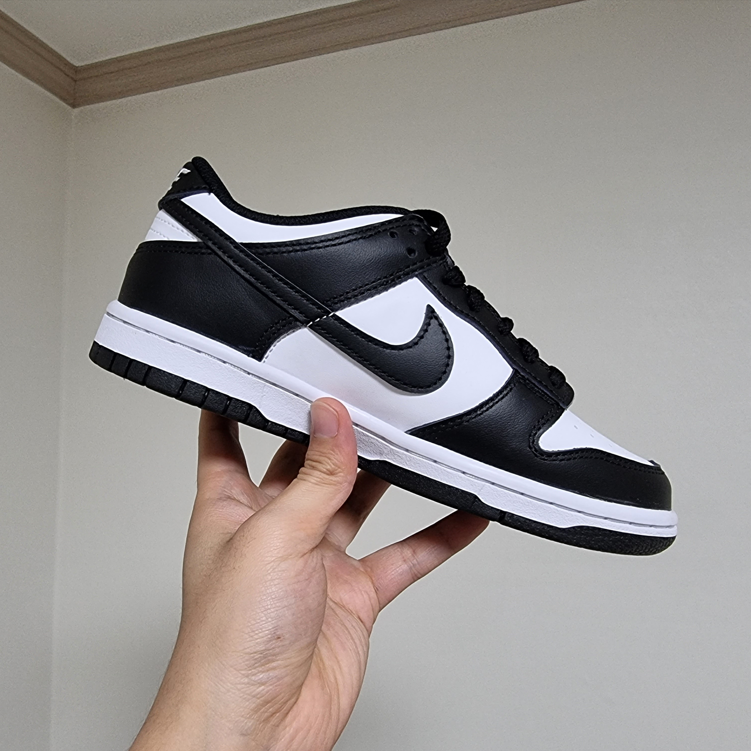 (W) Nike Dunk Low Black, (GS) Nike Dunk Low Black 착용 스타일