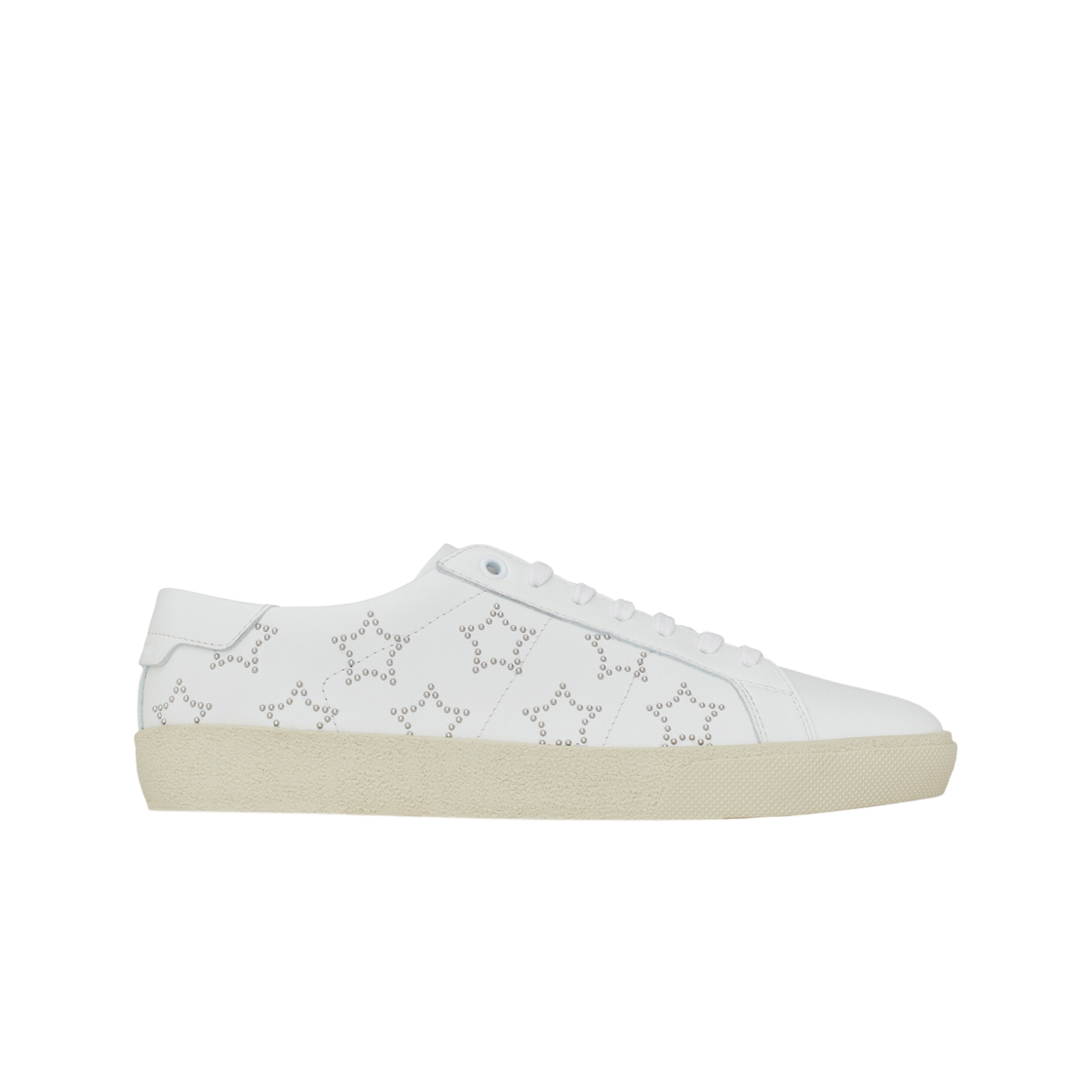 생로랑 스무스 레더 코트 클래식 SL/06 캘리포니아 스니커즈 블랑 옵틱(Saint Laurent Smooth Leather Court Classic SL/06 California Sneakers Blanc Optique) - 1