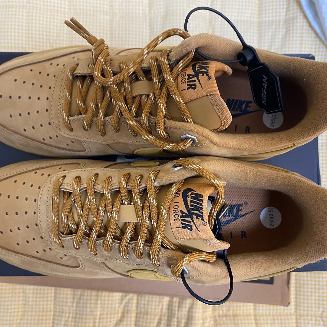 Nike Air Force 1 '07 WB Flax 착용 스타일 - 3