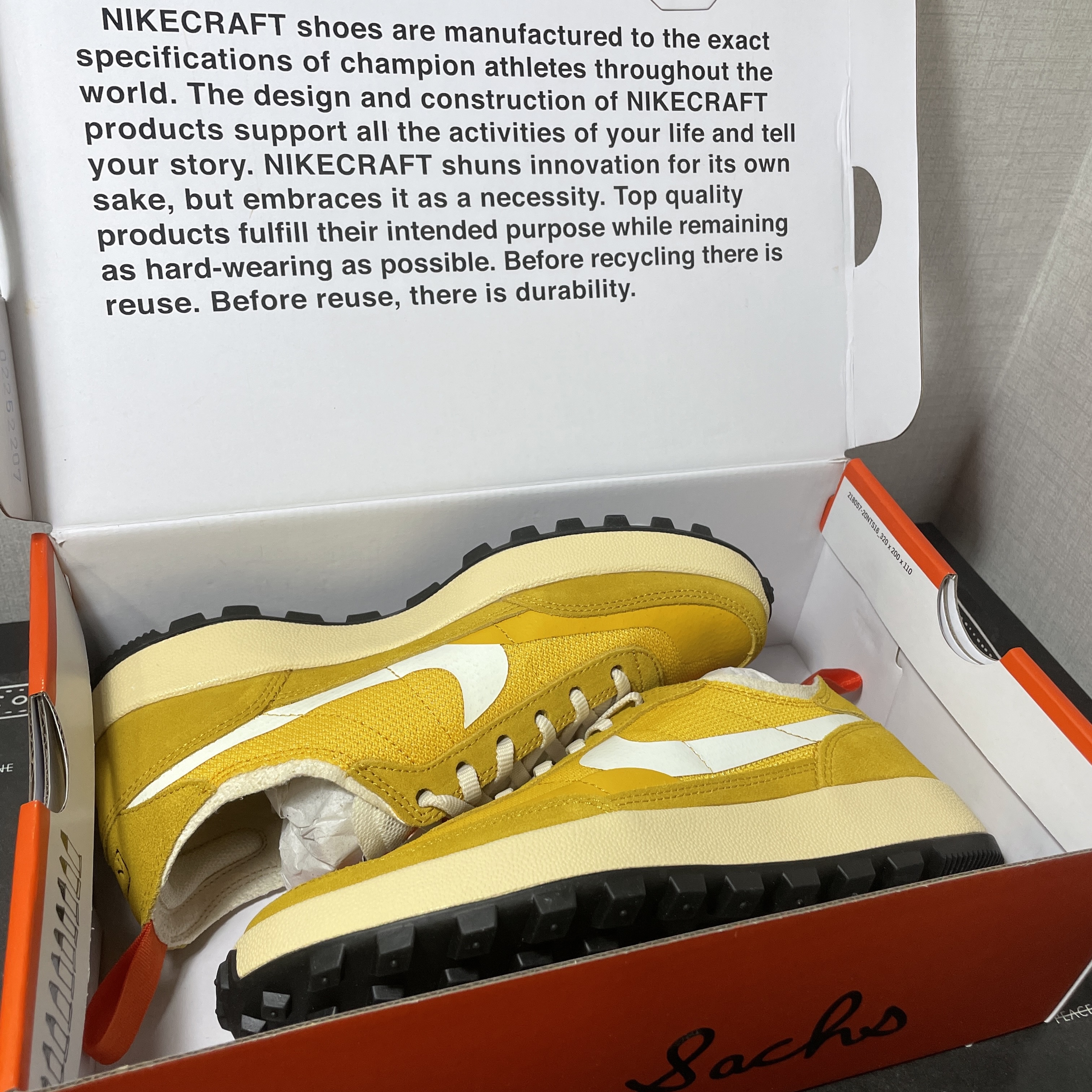 Nike x Tom Sachs General Purpose Shoe Archive 착용 스타일 - 3