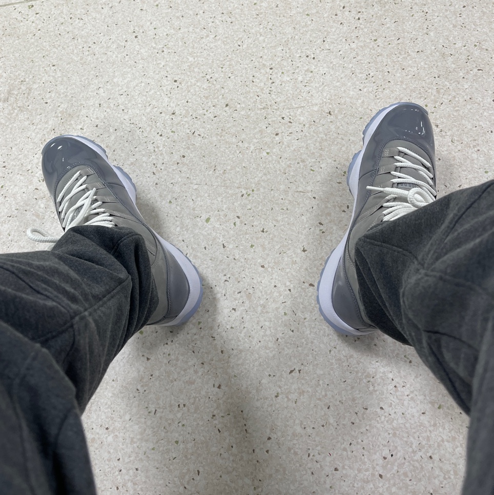 Jordan 11 Retro Cool Grey 2021 착용 스타일
