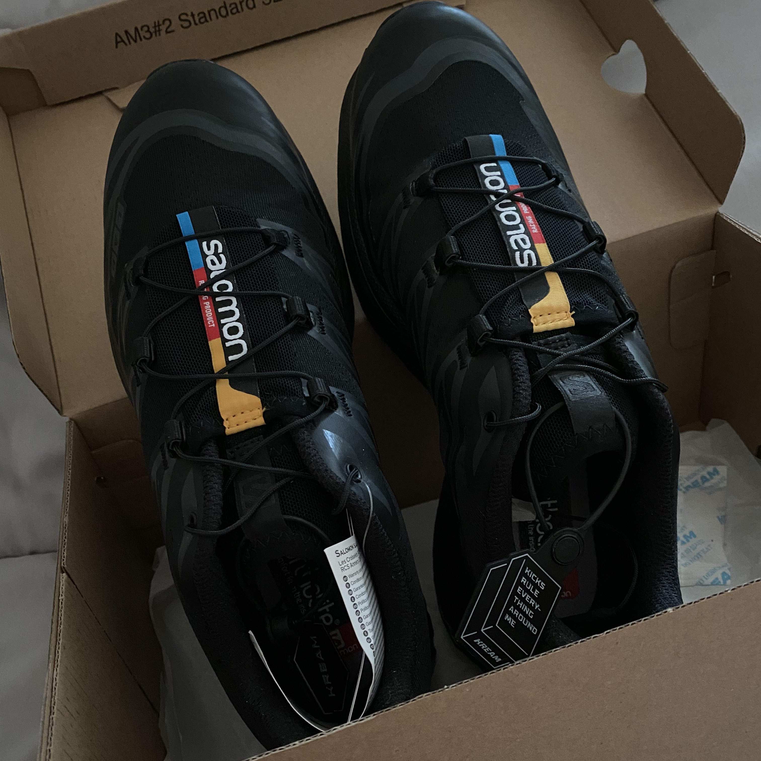 Salomon XT-6 ADV Black 착용 스타일 - 2