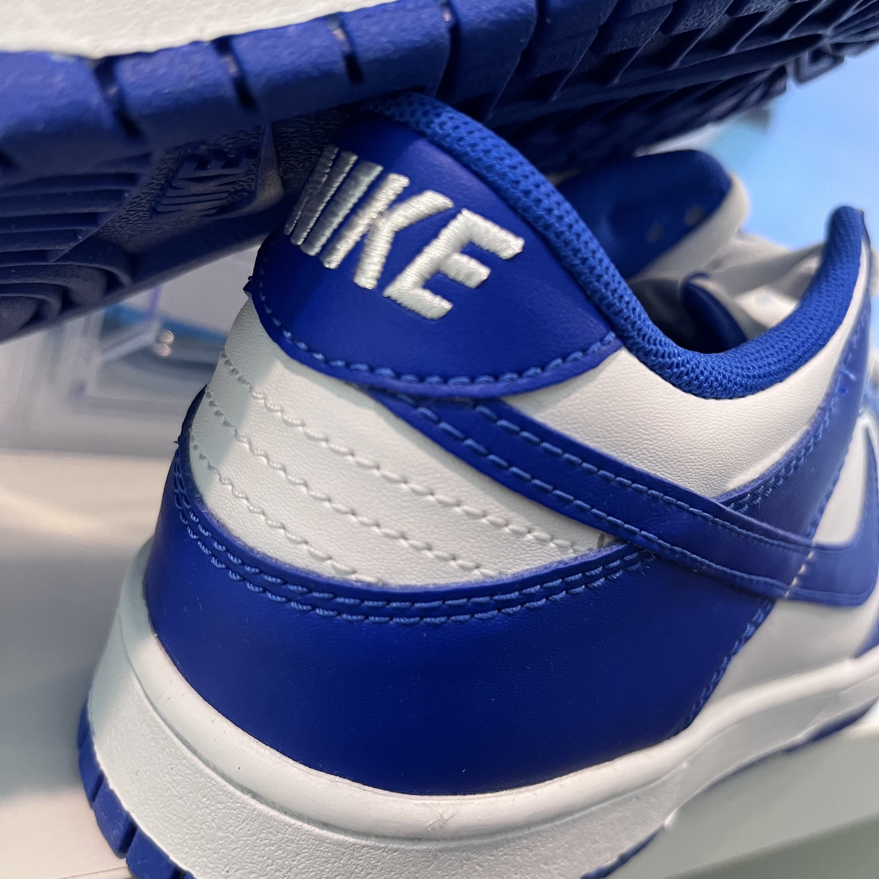 (GS) Nike Dunk Low Racer Blue 착용 스타일 - 2