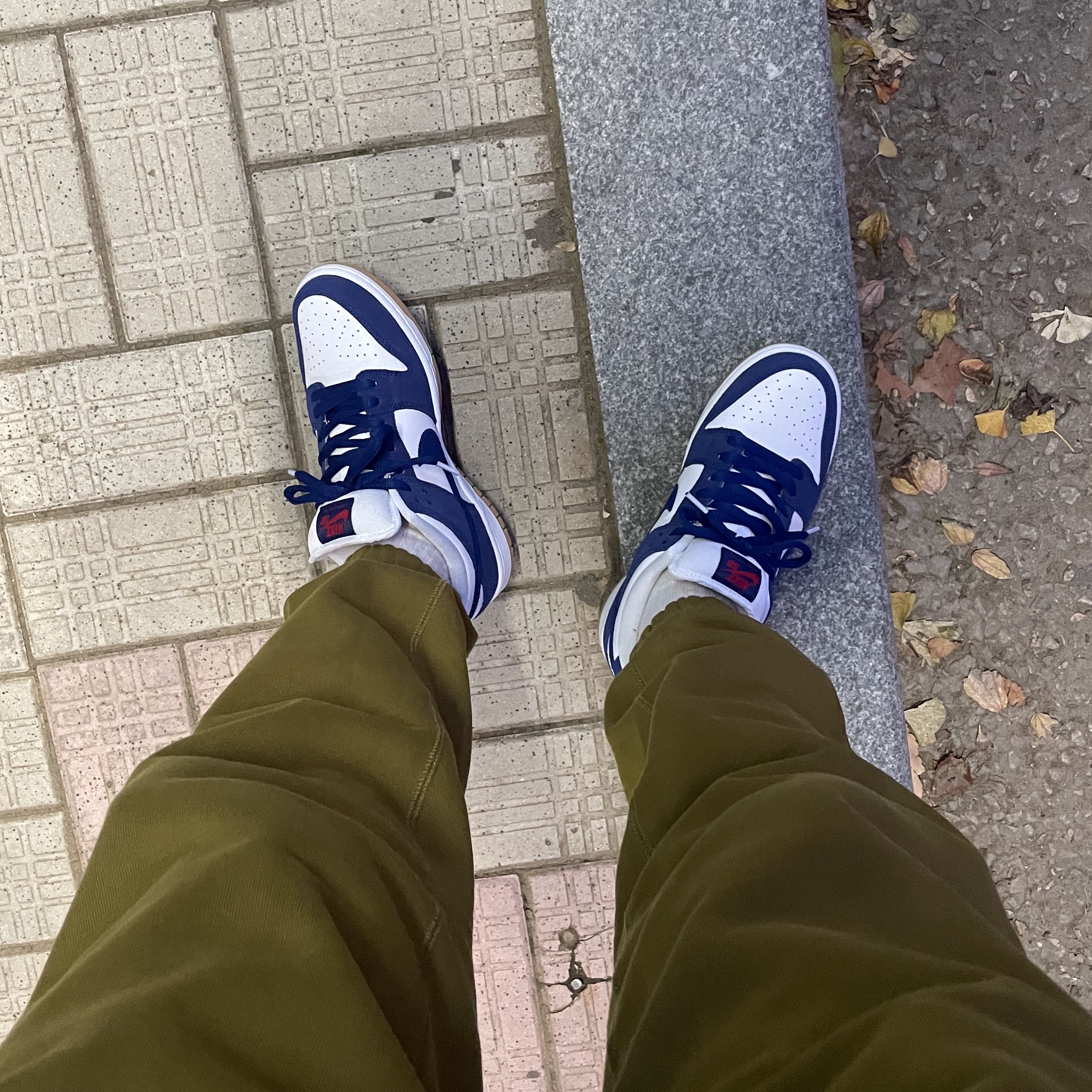 Nike SB Dunk Low Pro Premium Deep Royal Blue 착용 스타일