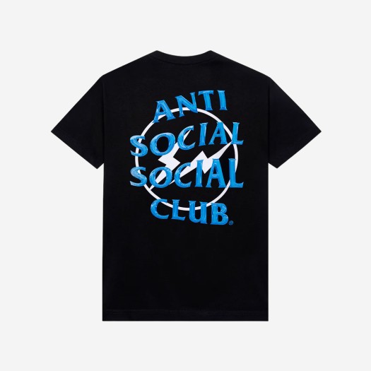 안티 소셜 소셜 클럽 x 프라그먼트 프레셔스 페탈 티셔츠 블랙 블루