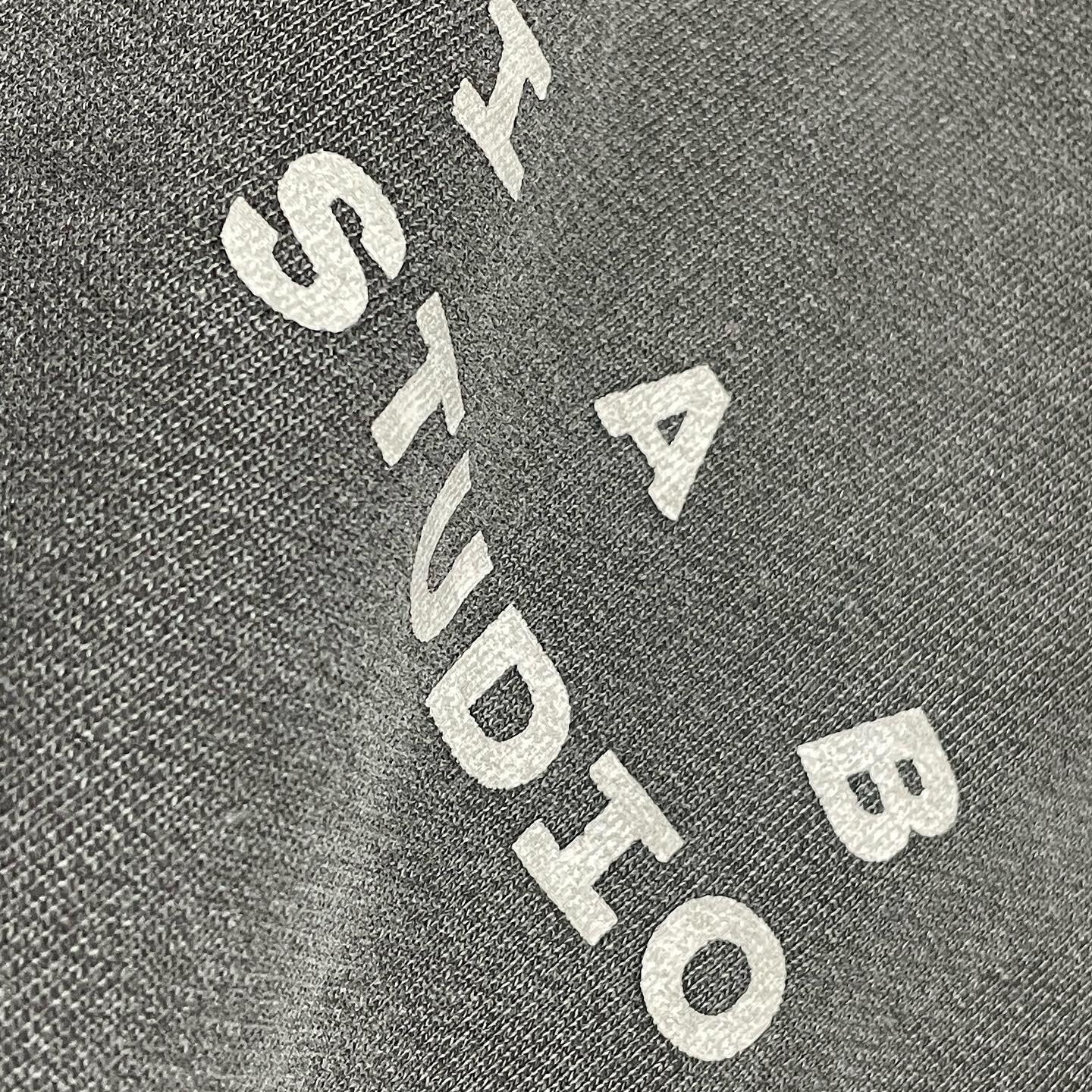 IAB Studio Pigment Hoodie & Sack Black 착용 스타일 - 3