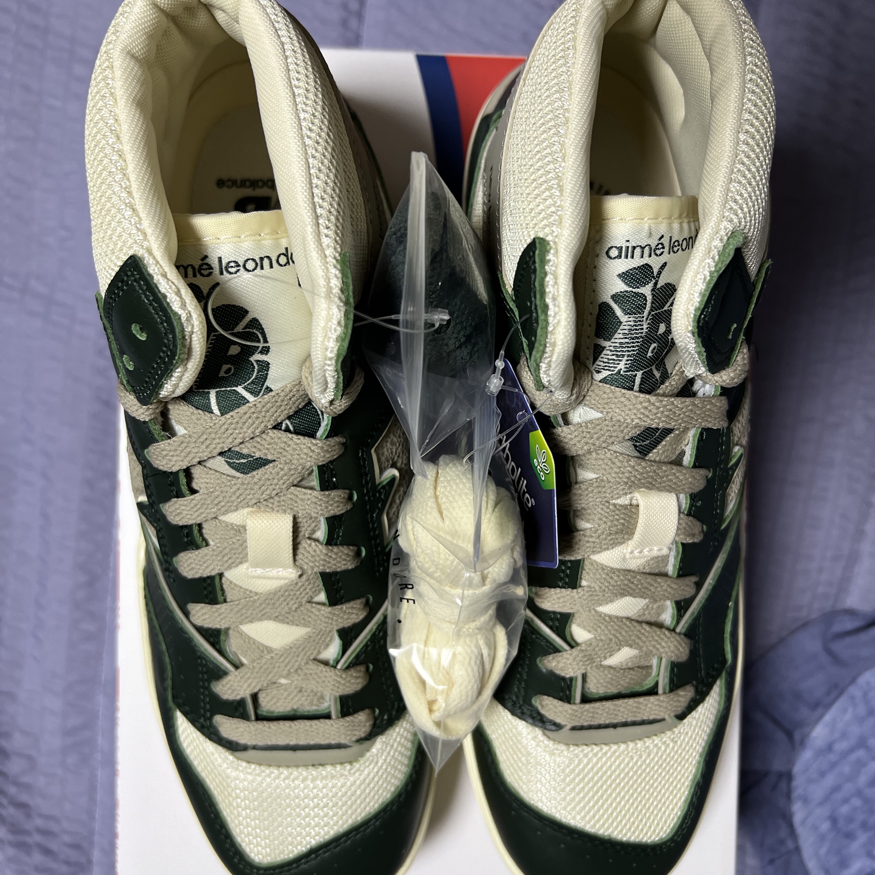 New Balance x Aime Leon Dore 650R Forest Green 착용 스타일 - 1