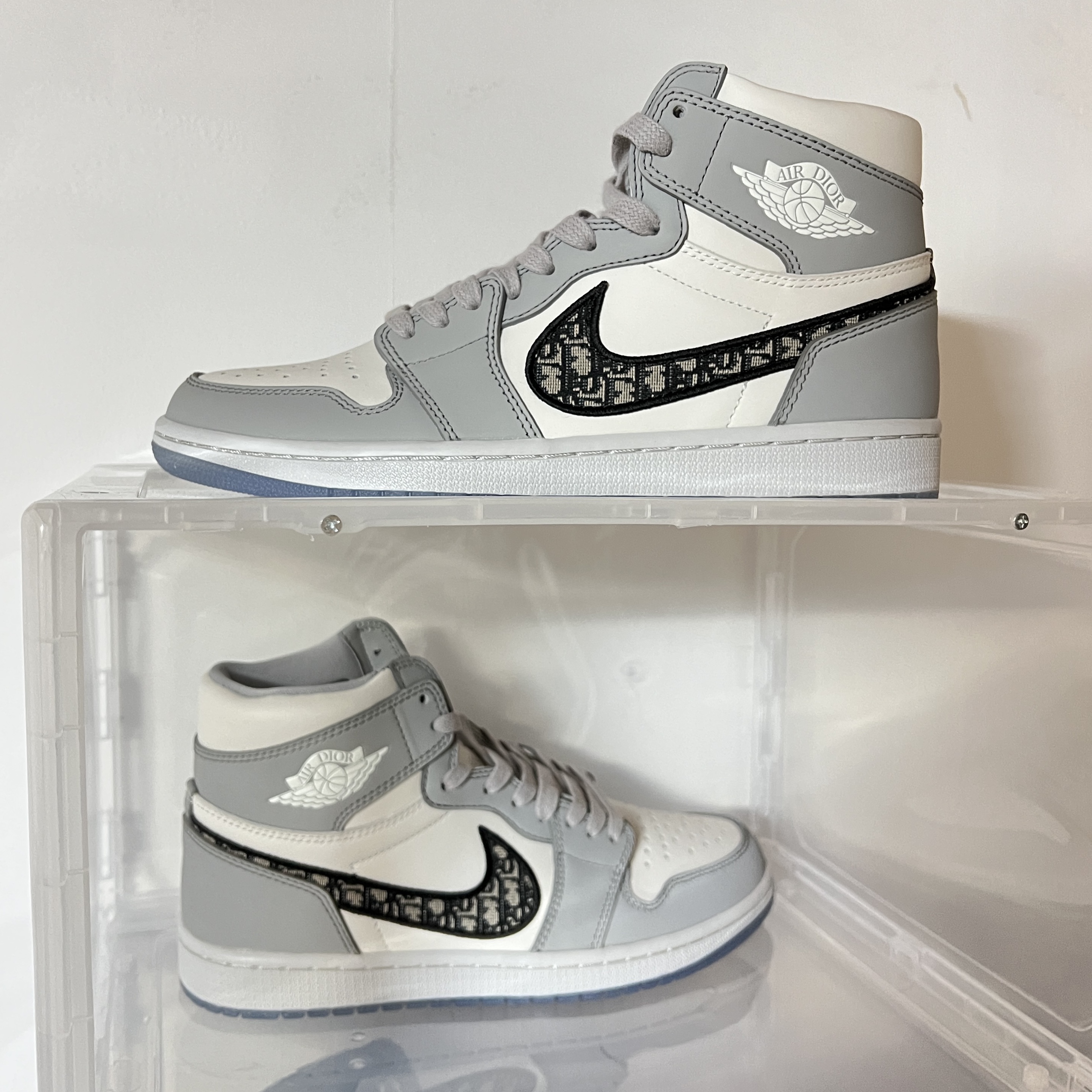 Jordan 1 x Dior High OG 착용 스타일