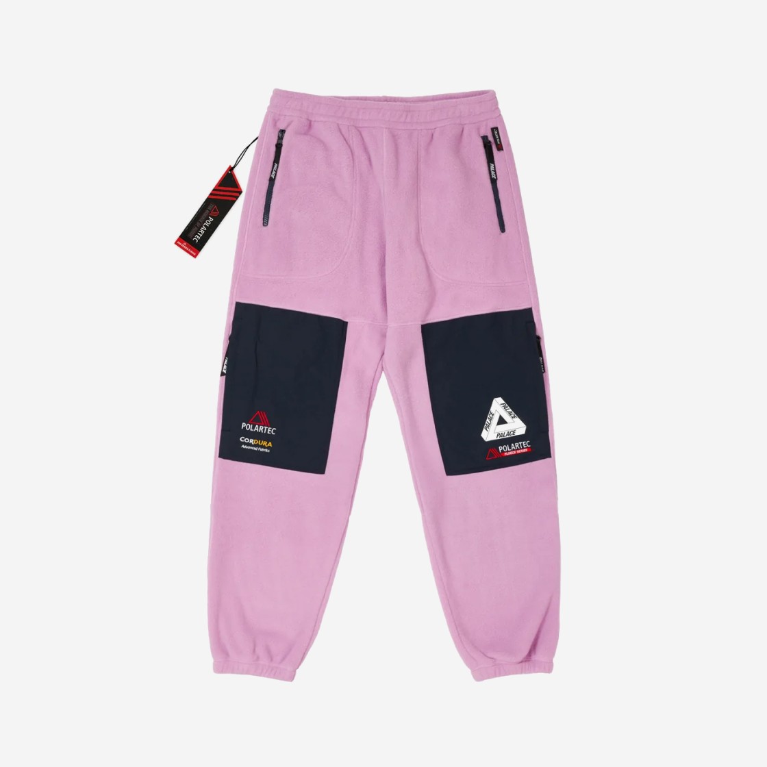 Palace Polartec Double Zip Jogger Purple - 22FW 상세 이미지 1