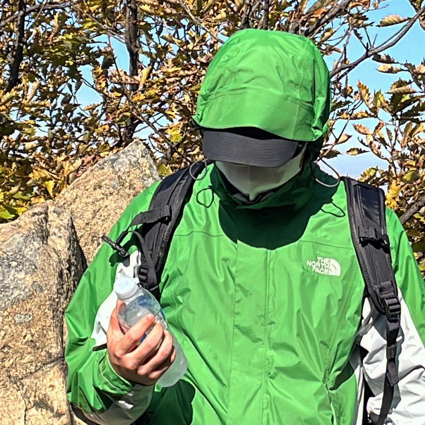 The North Face Big Shot Jet Black 착용 스타일 - 4