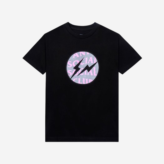 안티 소셜 소셜 클럽 x 프라그먼트 콜드 인터피어런스 티셔츠 블랙