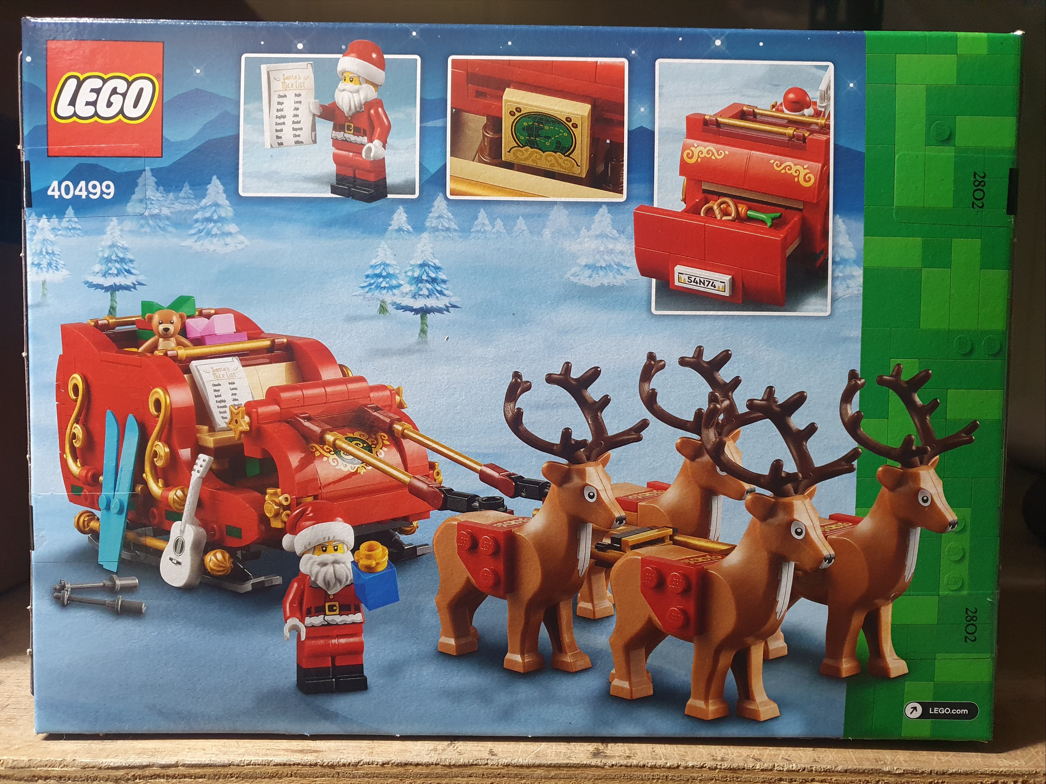 Lego Santa’s Sleigh 착용 스타일 - 2