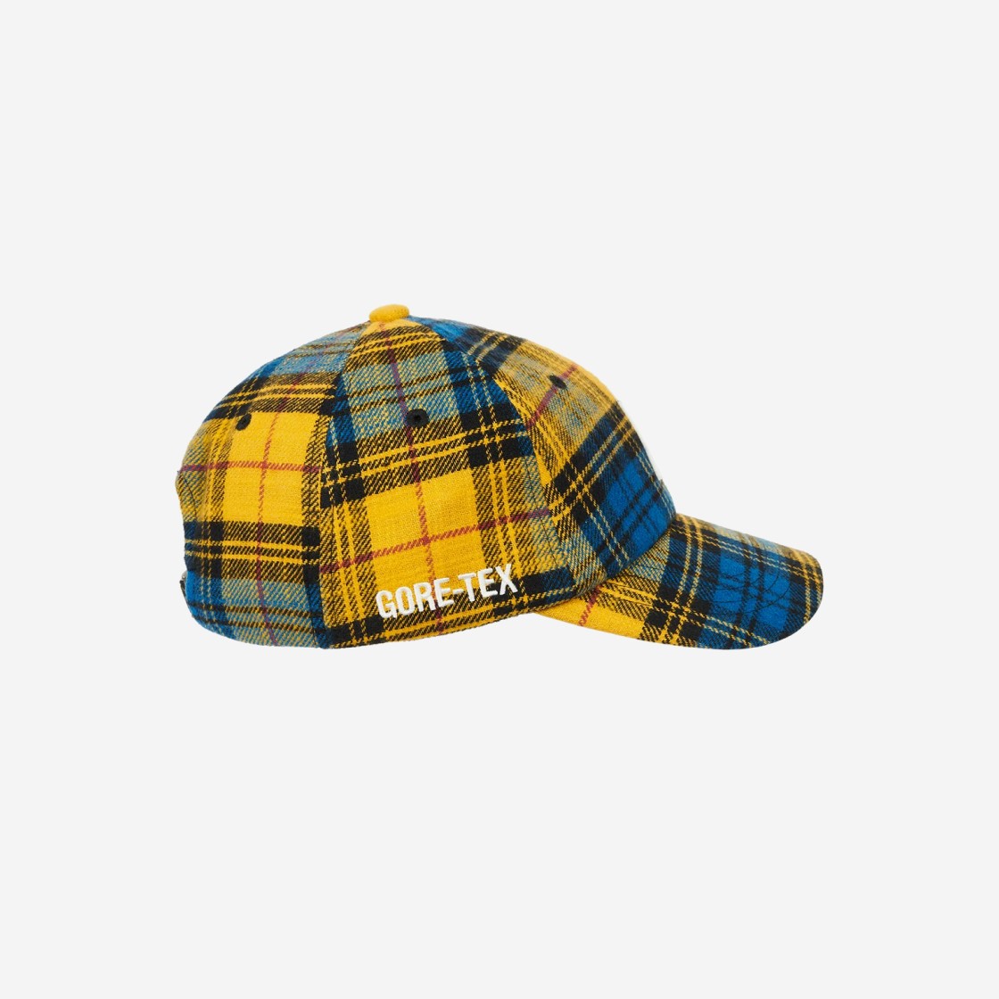 Palace Gore-Tex Plaid P 6-Panel Yellow Check - 22FW 상세 이미지 2