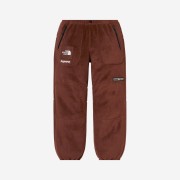 Supreme x The North Face Steep Tech Fleece Pants Brown - 22FW