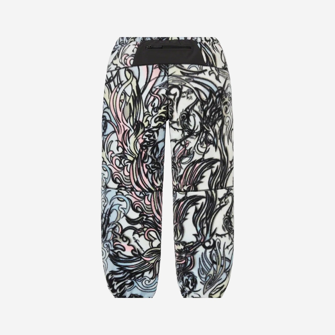 Supreme x The North Face Steep Tech Fleece Pants Multicolor Dragon - 22FW 상세 이미지 2