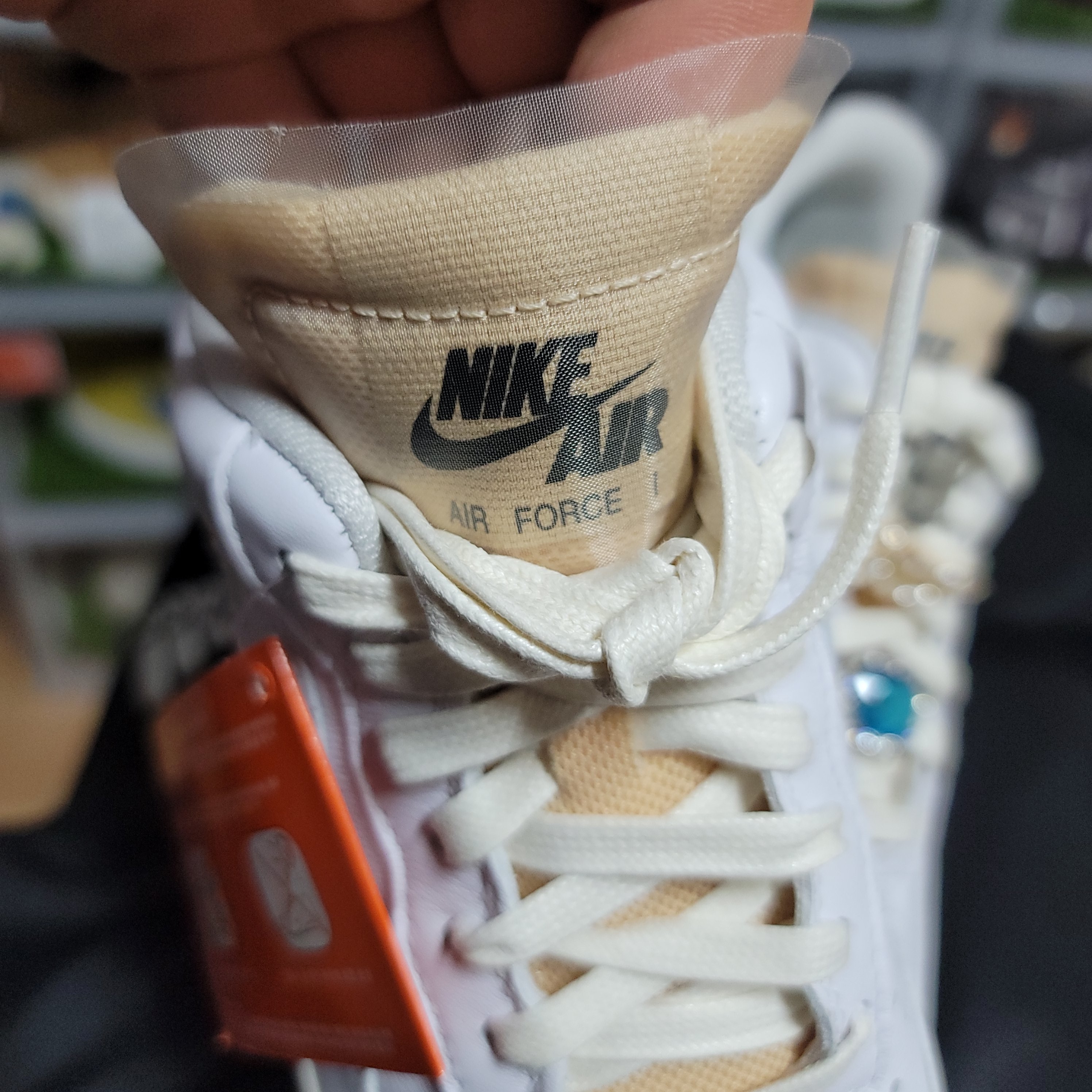 (W) Nike Air Force 1 Low Bling 착용 스타일 - 3