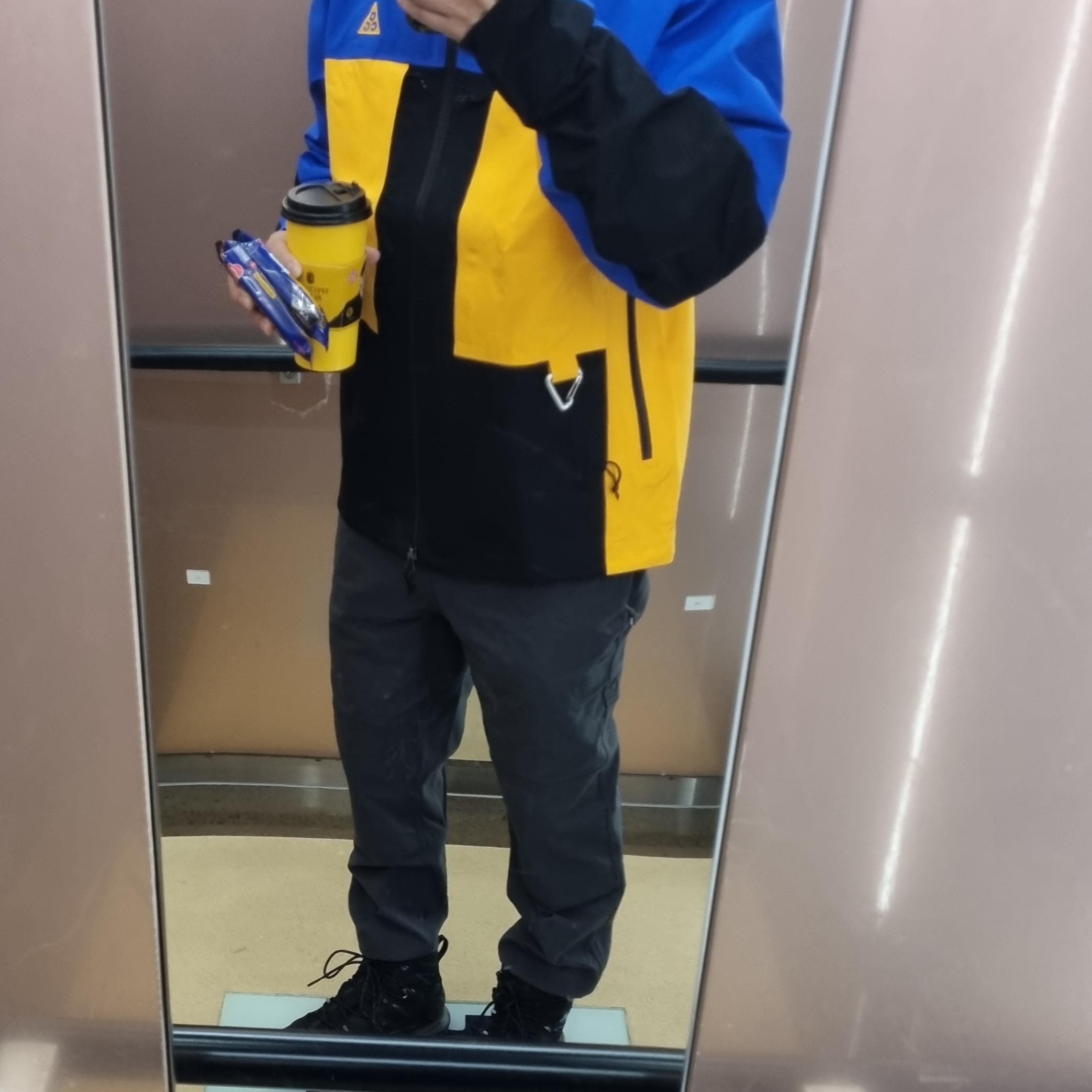 Nike ACG Gore-Tex Misery Ridge Jacket Hyper Royal - US/EU, Nike ACG Trail Pants Dark Smoke Grey - Asia 착용 스타일 - 1