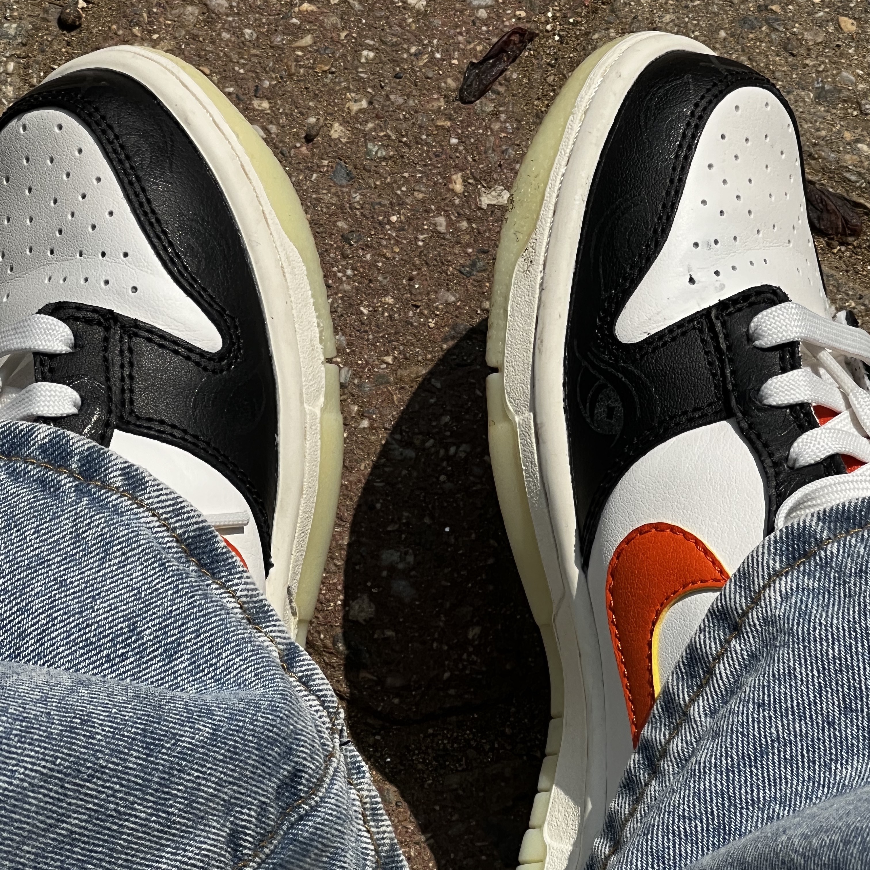 (GS) Nike Dunk Low PRM Halloween 착용 스타일