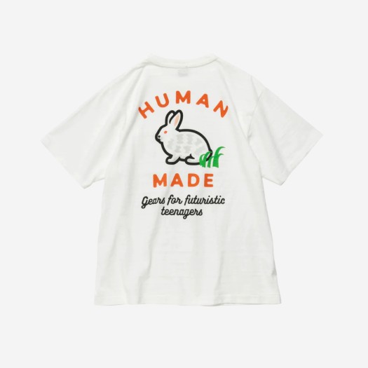 휴먼 메이드 포켓 티셔츠 #2 화이트