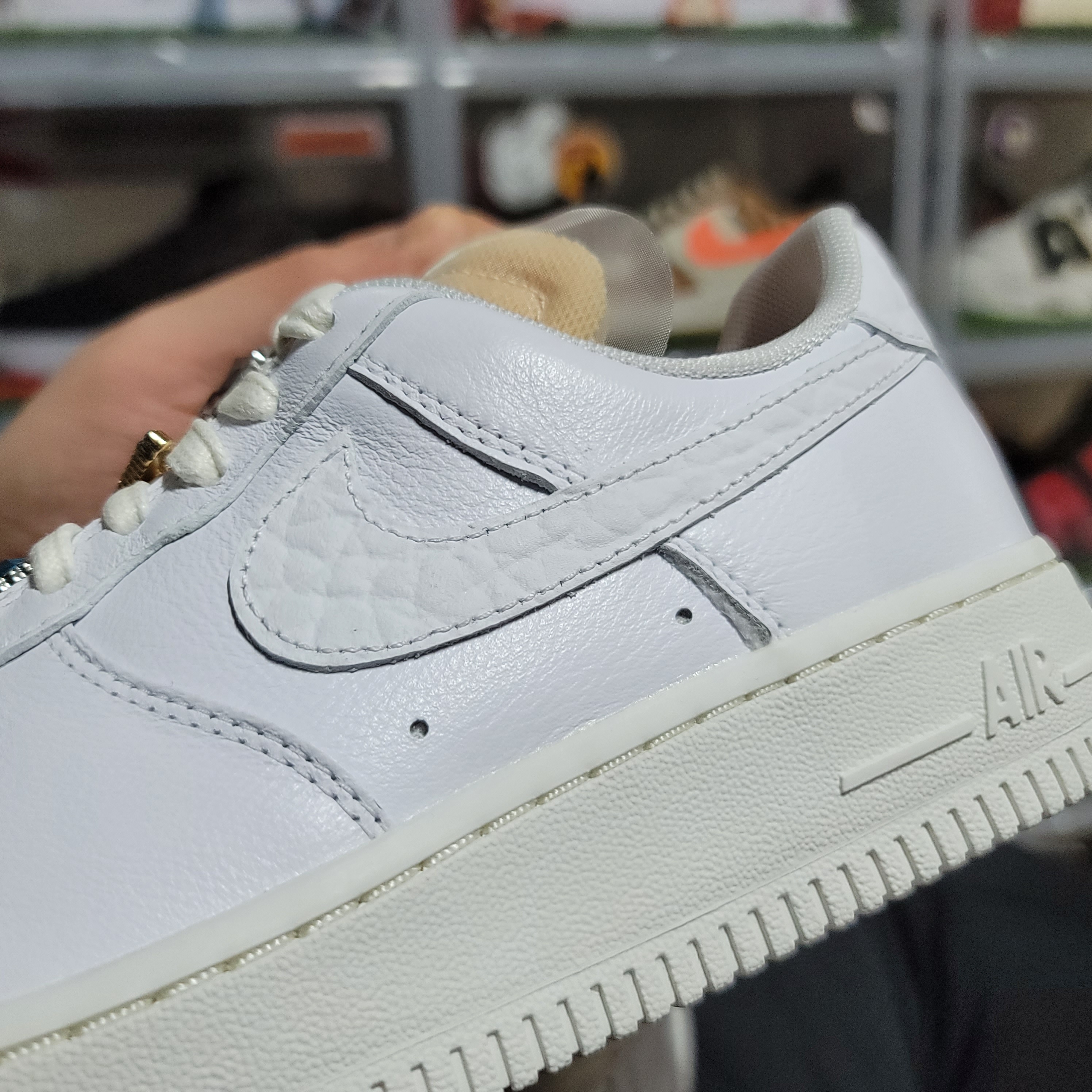 (W) Nike Air Force 1 Low Bling 착용 스타일 - 5