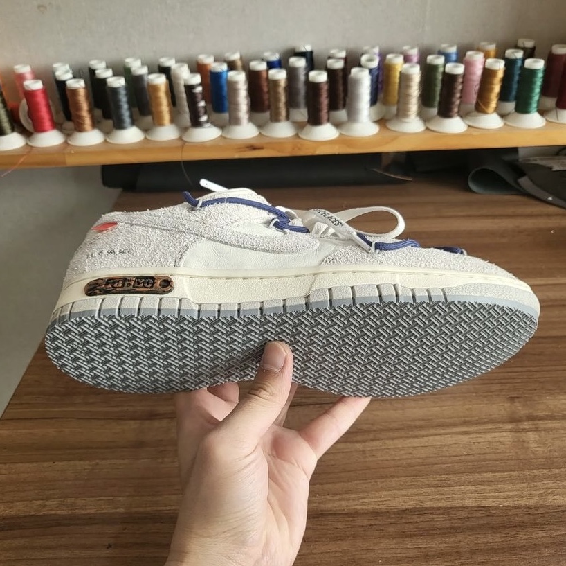 Nike x Off-White Dunk Low The 50 - Lot 18 착용 스타일 - 2