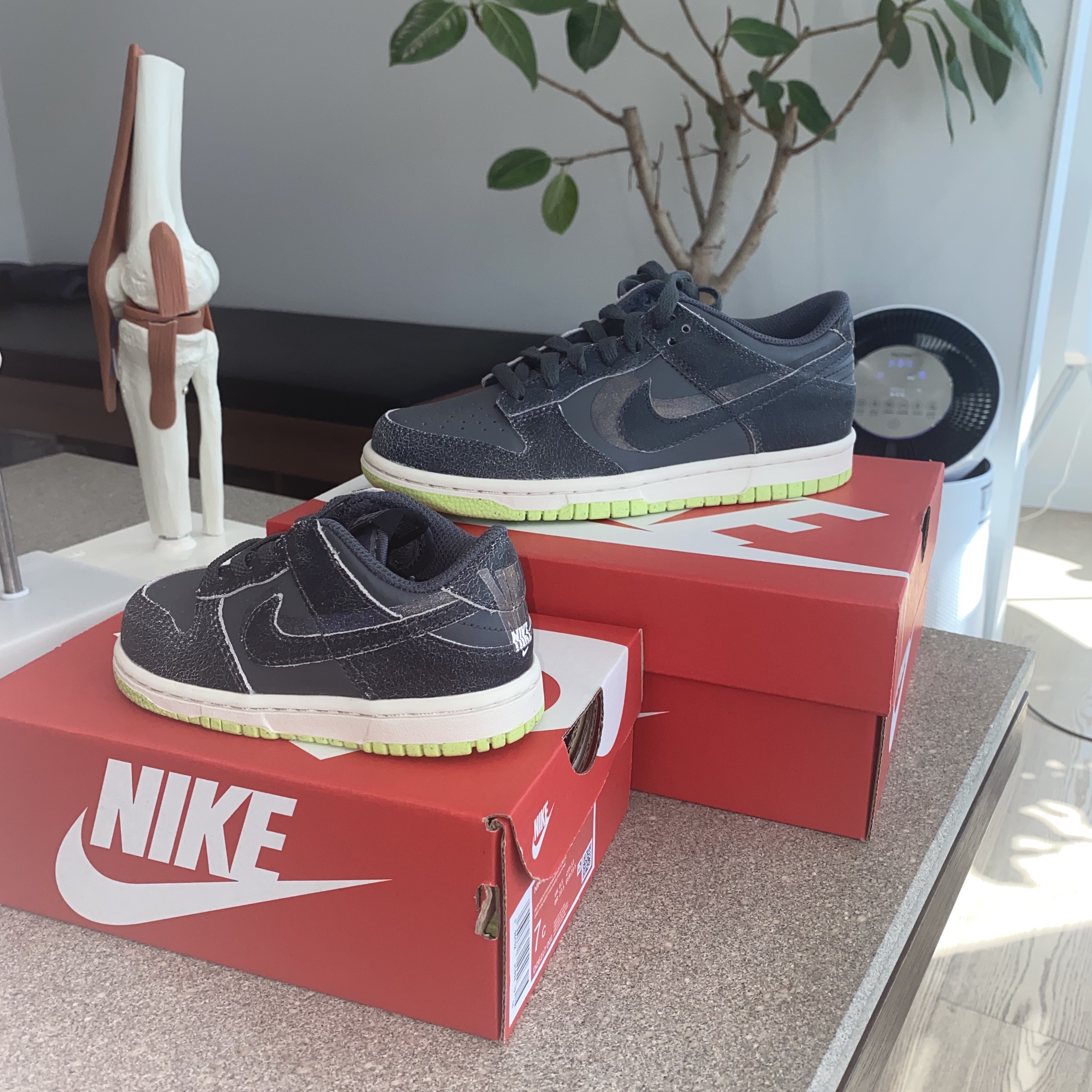 (TD) Nike Dunk Low SE Halloween, (GS) Nike Dunk Low SE Halloween 착용 스타일