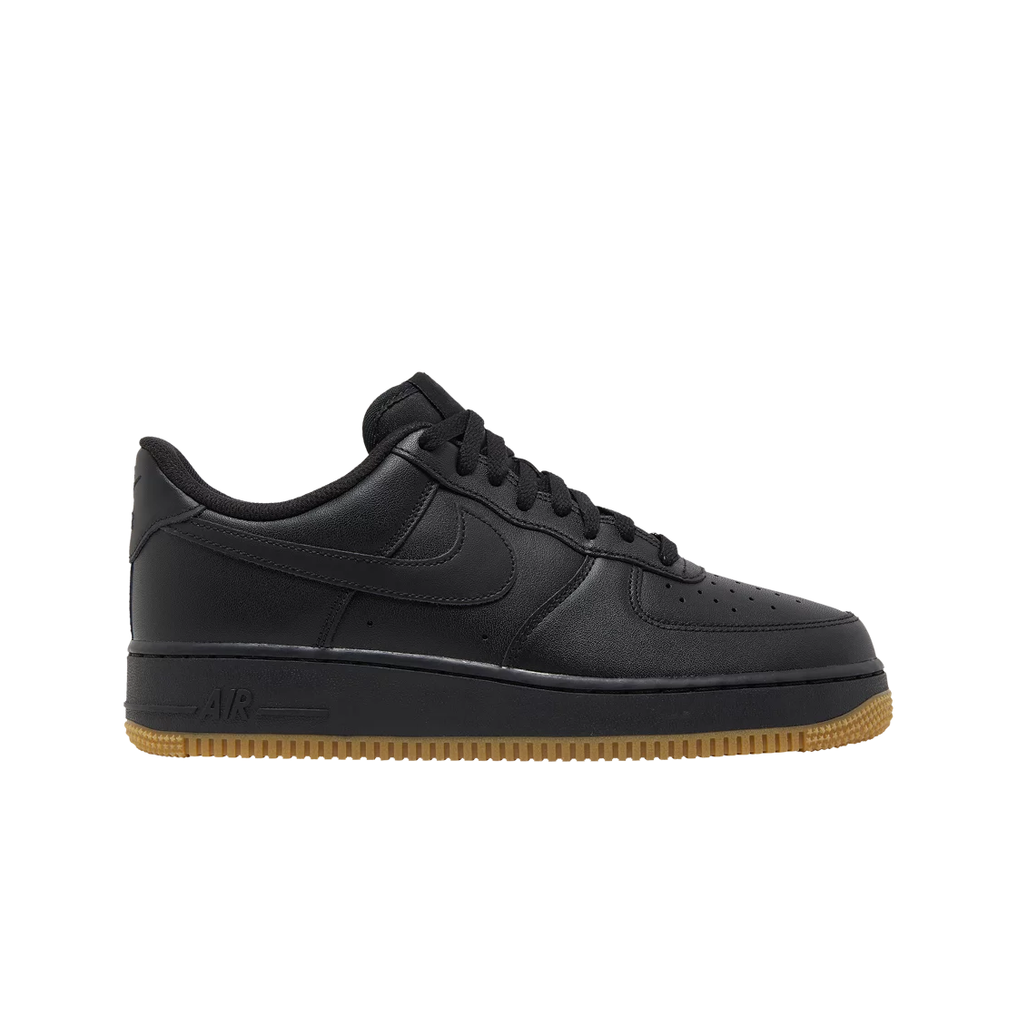 나이키 에어포스 1 '07 블랙 검 라이트 브라운(Nike Air Force 1 '07 Black Gum Light Brown)