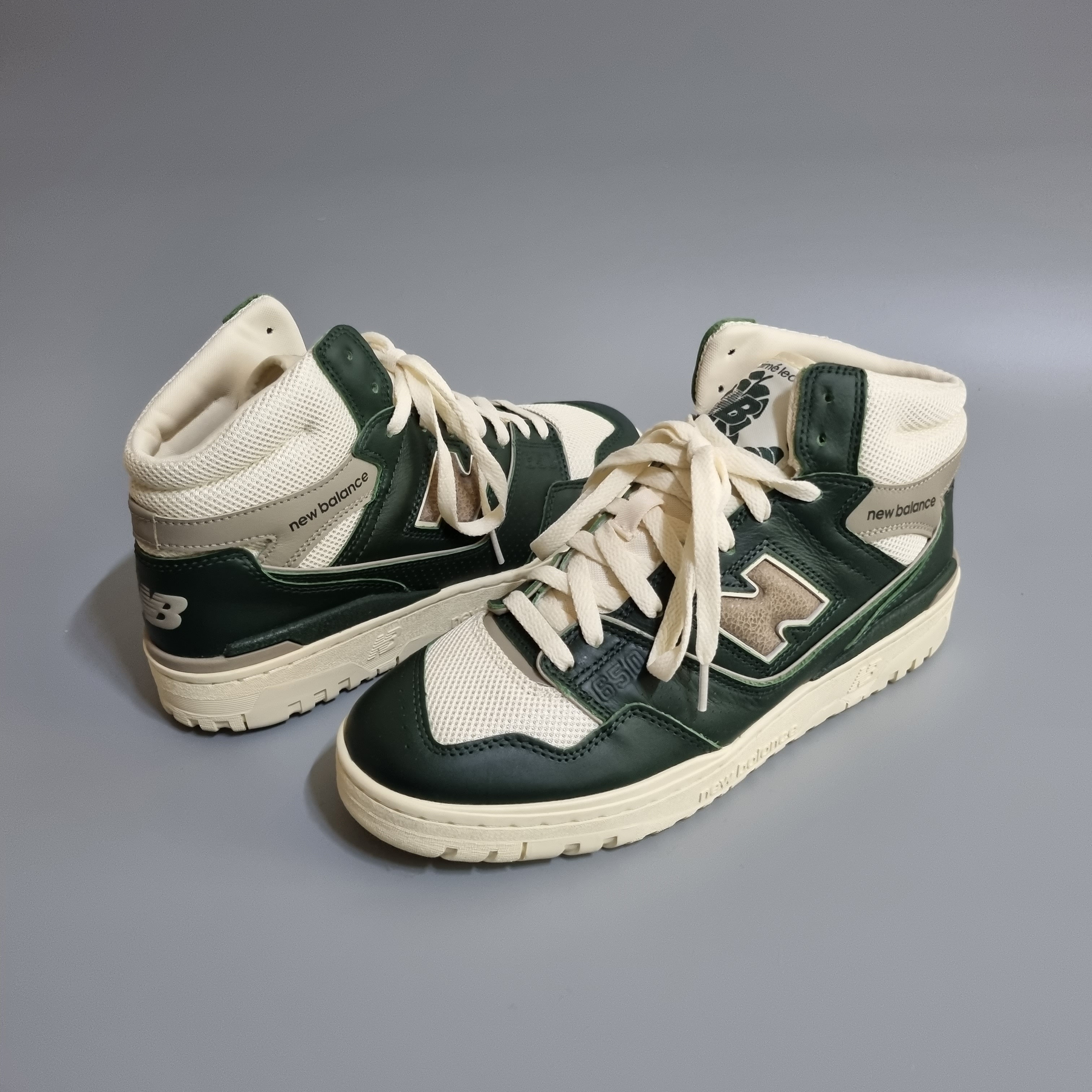 New Balance x Aime Leon Dore 650R Forest Green 착용 스타일
