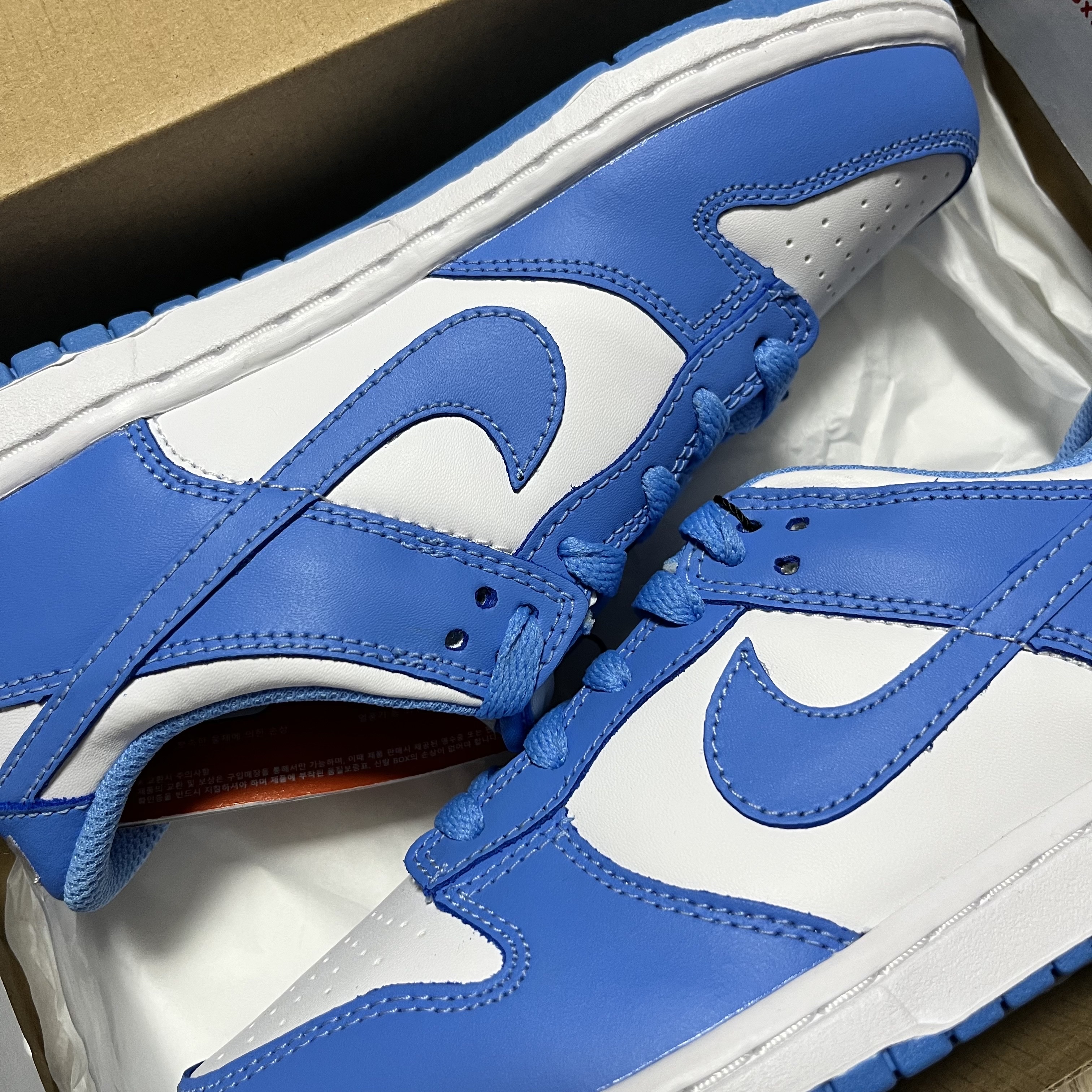 (PS) Nike Dunk Low University Blue 착용 스타일