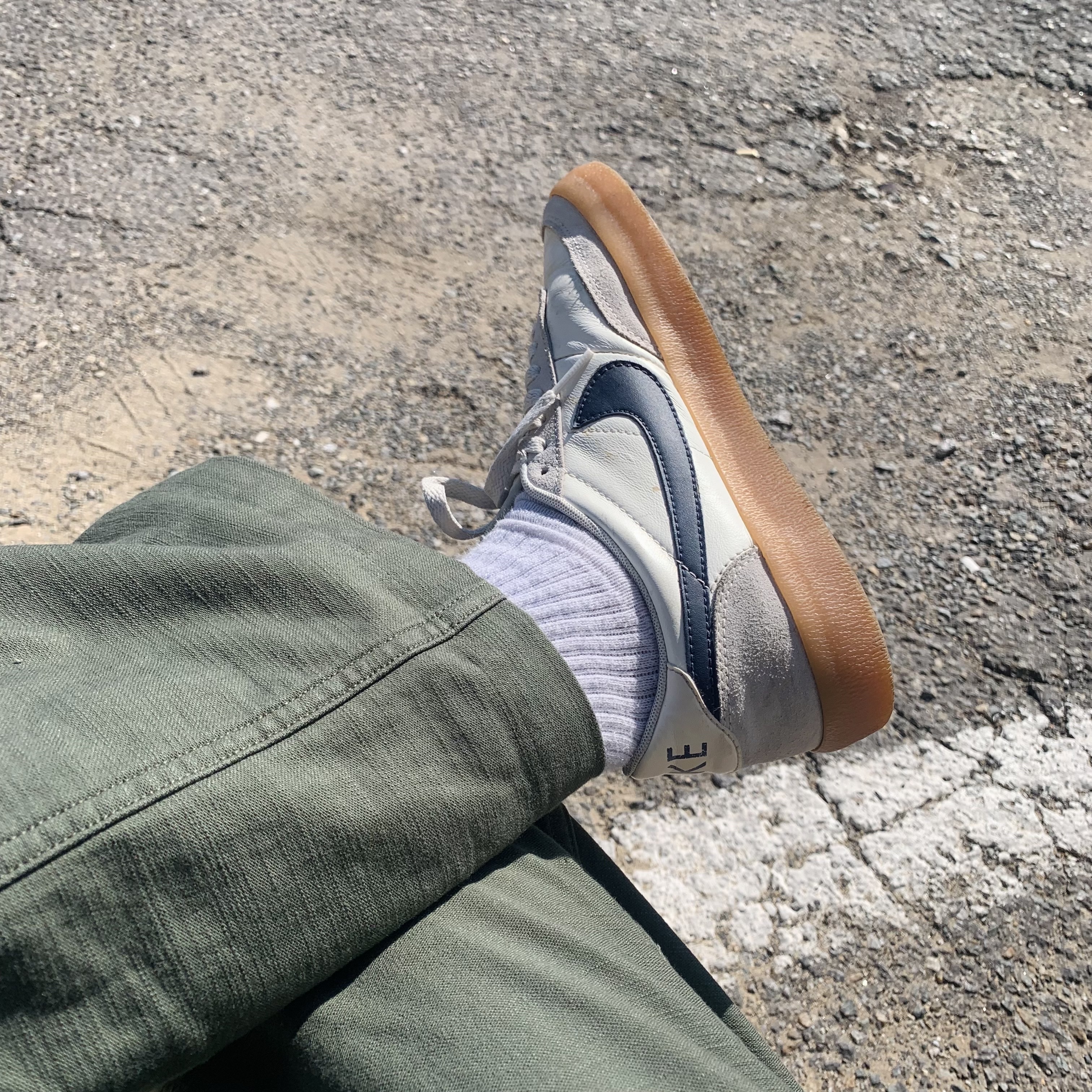 Nike x J.Crew Killshot 2 Sail Midnight Navy 착용 스타일 - 1