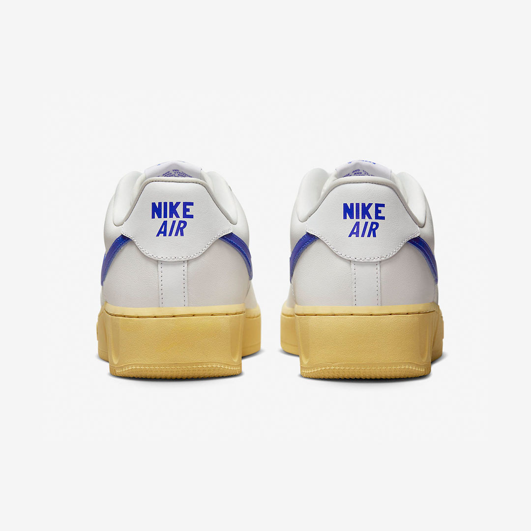 Nike Air Force 1 Low Unity White Racer Blue 착용 스타일 - 5