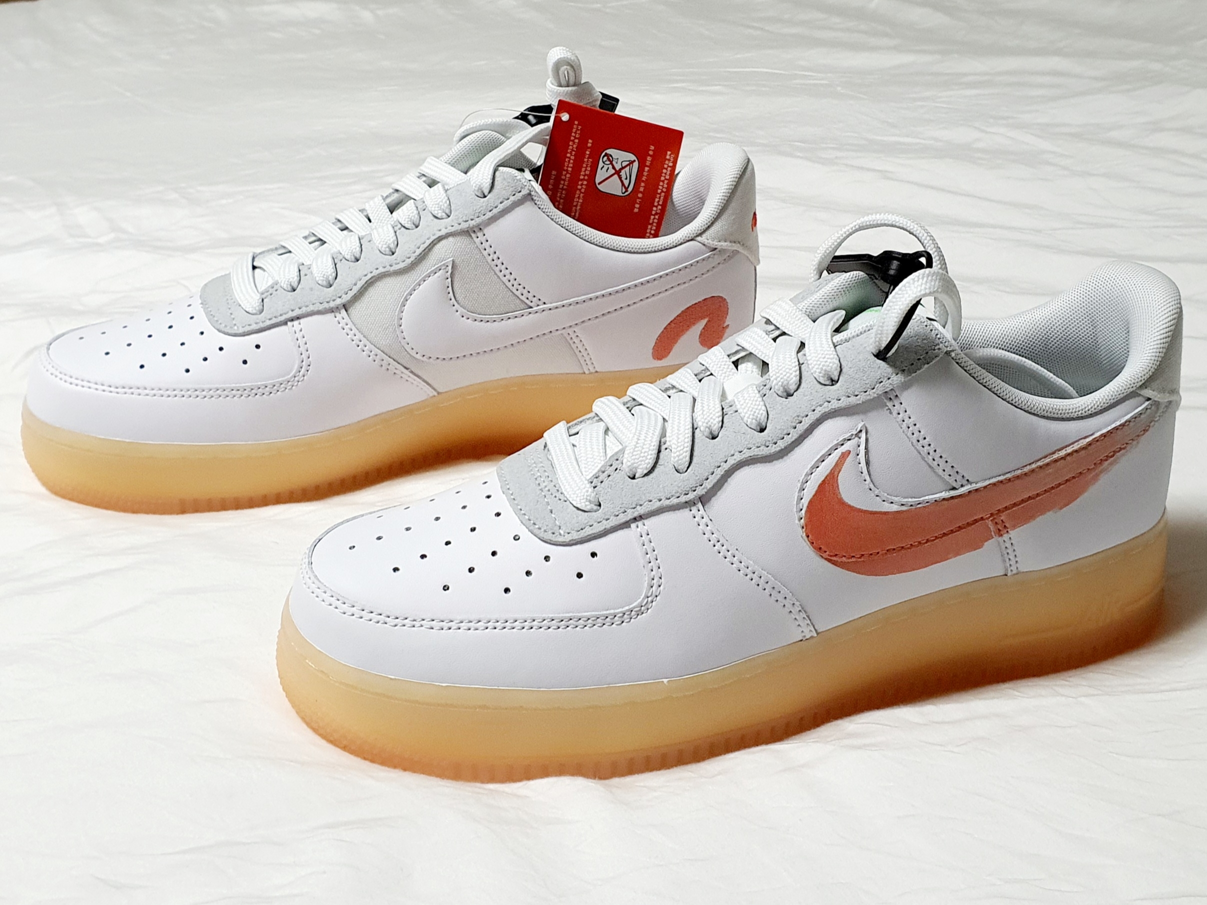 Nike x Mayumi Yamase Air Force 1 Flyleather Solar Red 착용 스타일 - 3