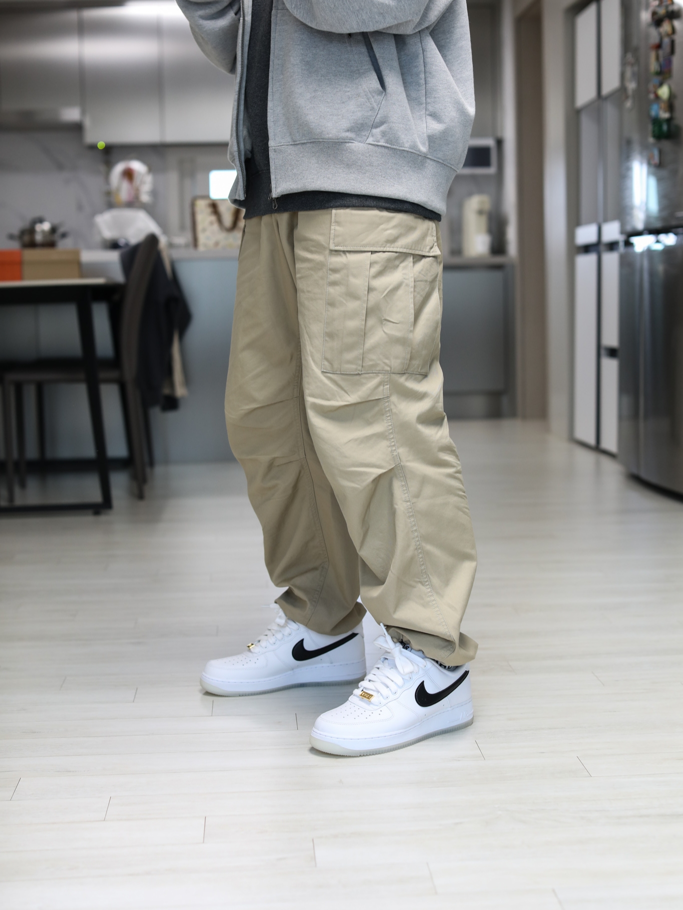 Nike Air Force 1 '07 PRM Bronx Origins 착용 스타일