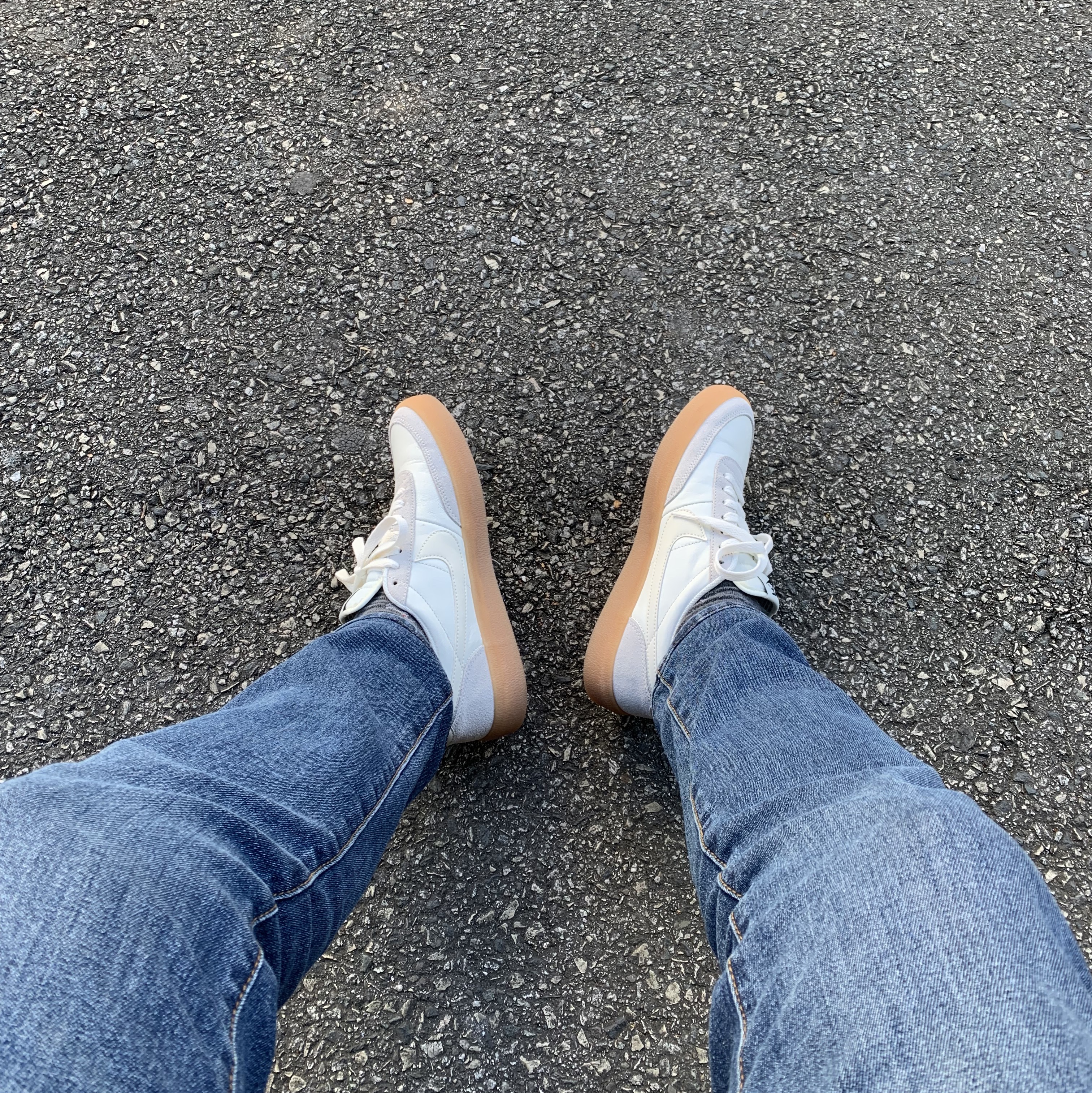 Nike Killshot 2 Leather Sail Gum 착용 스타일 - 1