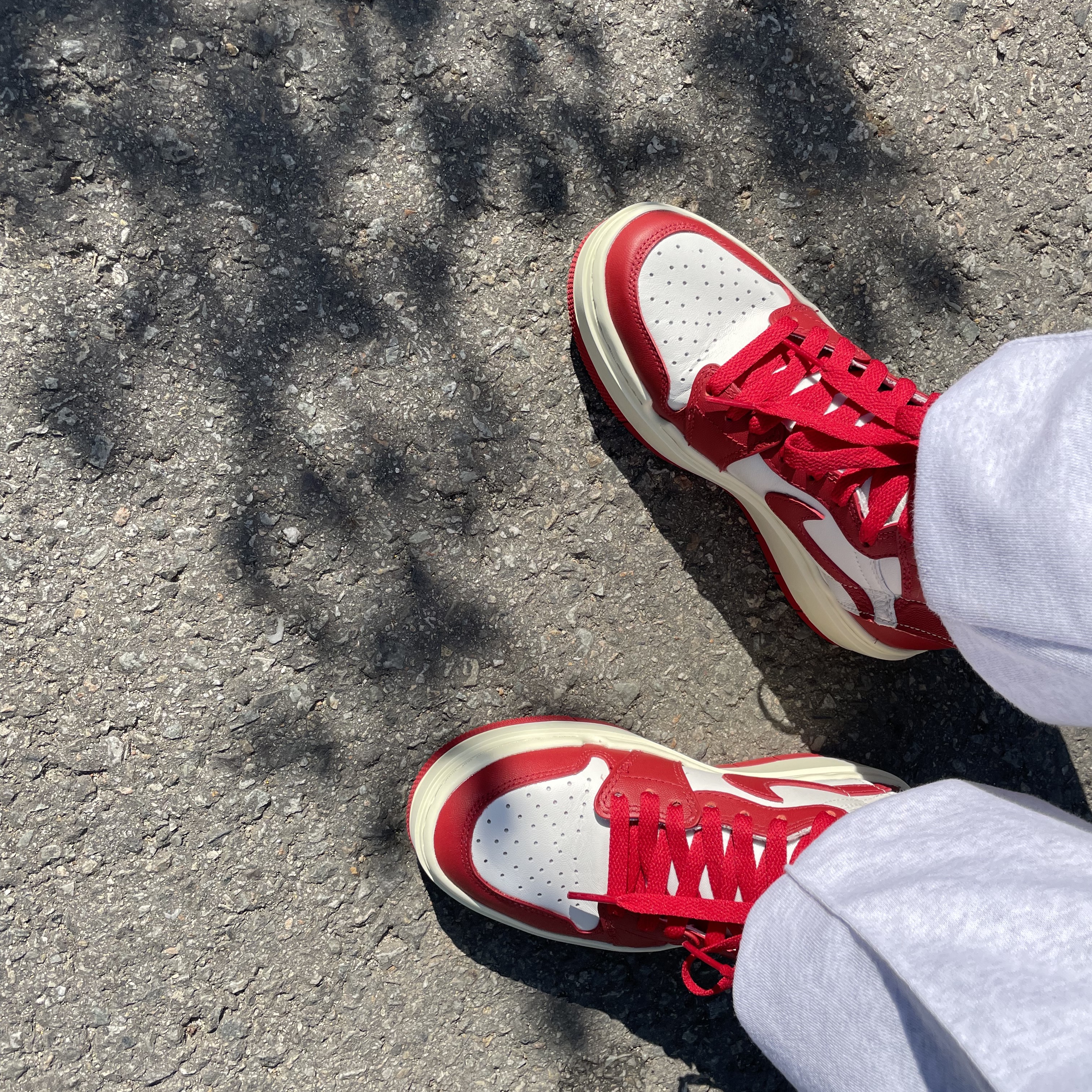 (W) Jordan 1 Elevate High Varsity Red 착용 스타일