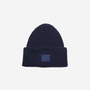 Acne Studios Large Face Logo Beanie Navy