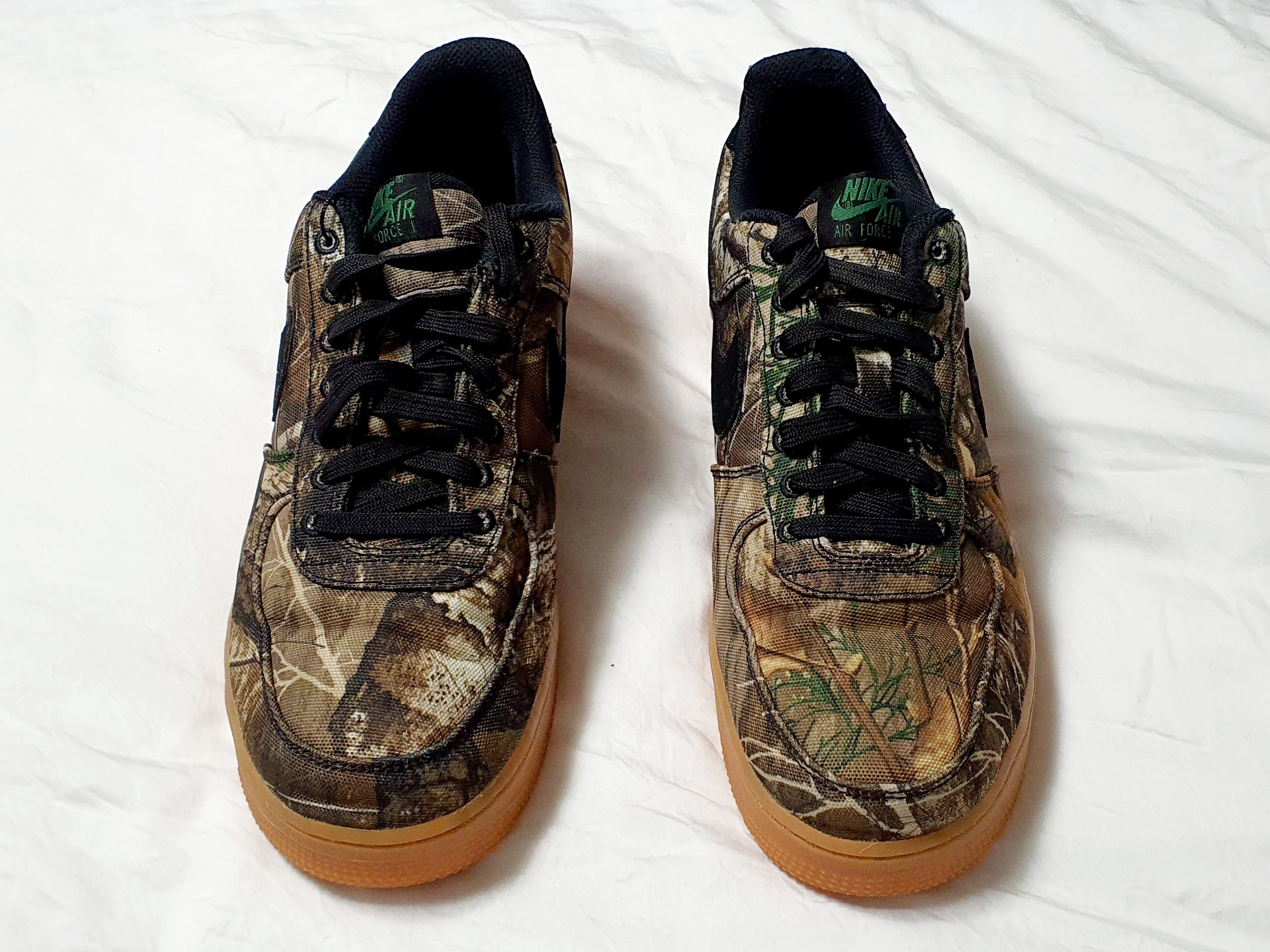 Nike Air Force 1 Low '07 LV8 3 Realtree Black 착용 스타일 - 5