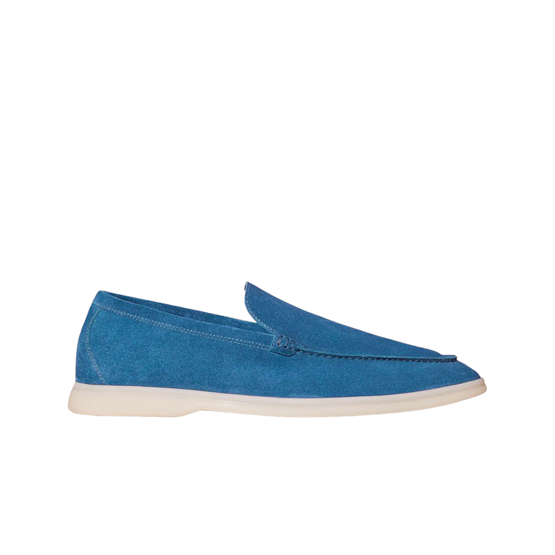 Loro Piana Summer Walk Suede Calfskin Blue Myrtille 상세 이미지 1