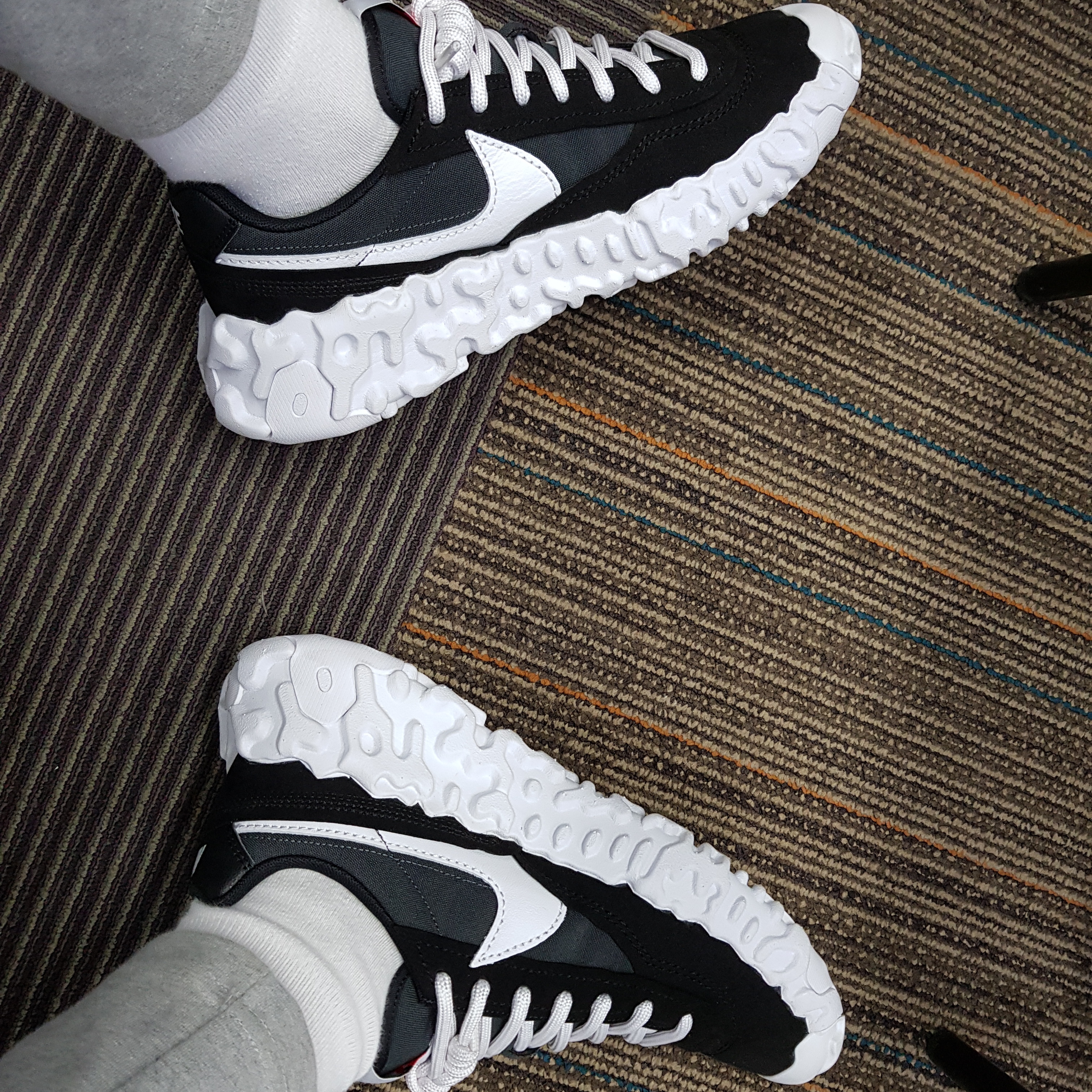 Nike Overbreak SP Black White 착용 스타일 - 2