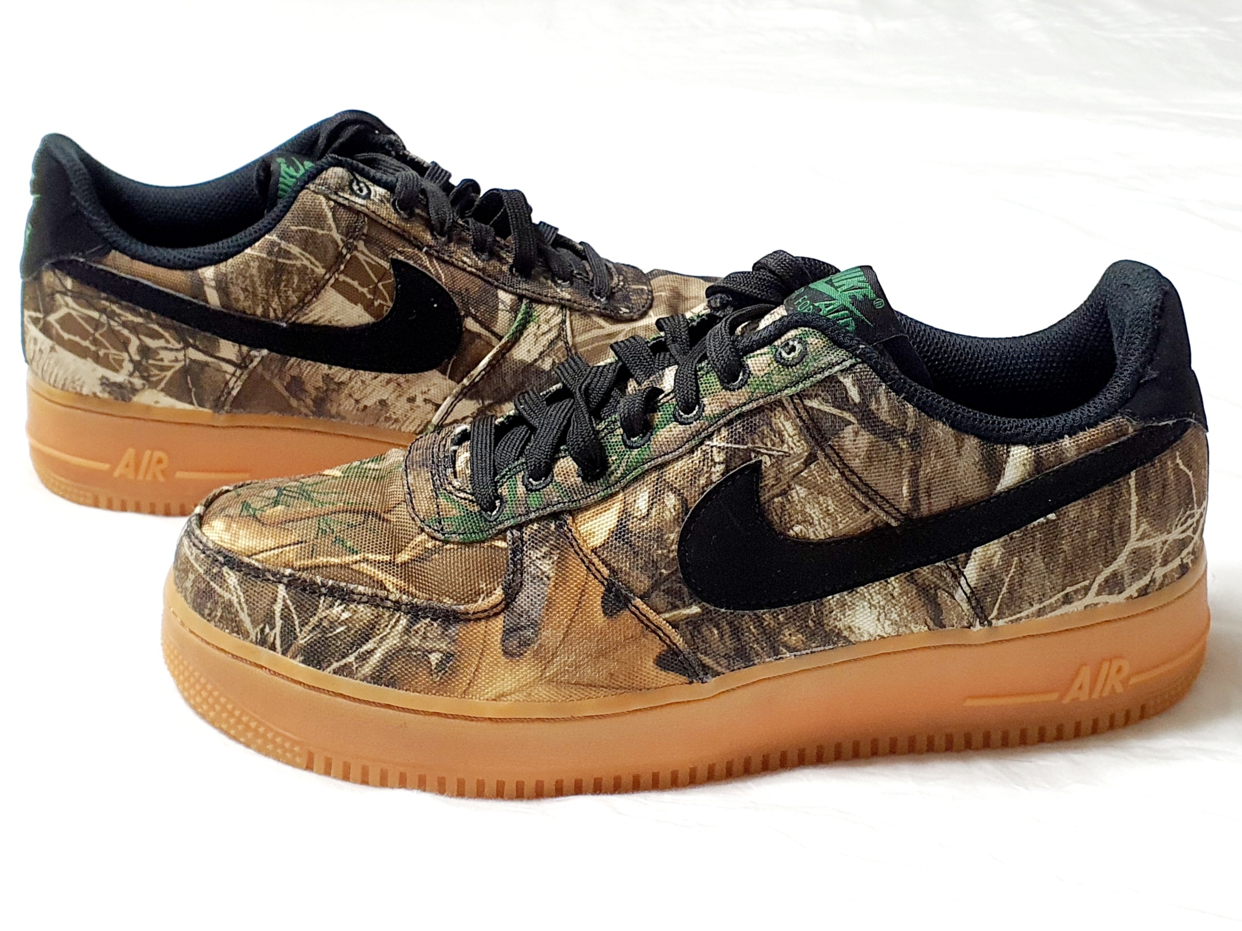Nike Air Force 1 Low '07 LV8 3 Realtree Black 착용 스타일 - 1