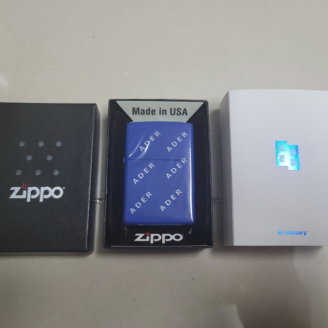 Ader Error Ader Lighter Blue 착용 스타일