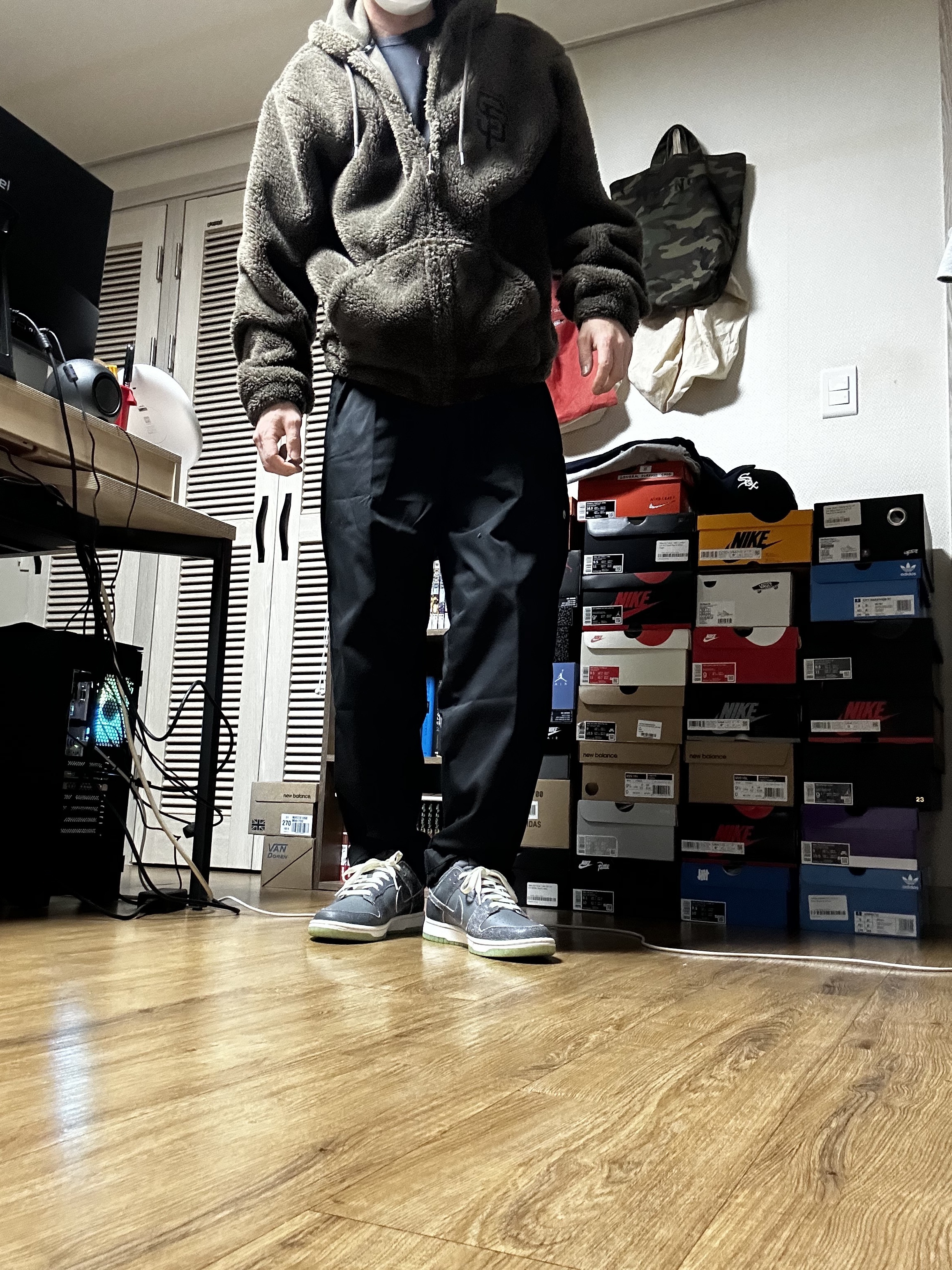 Nike Dunk Low Retro PRM Halloween 착용 스타일 - 2