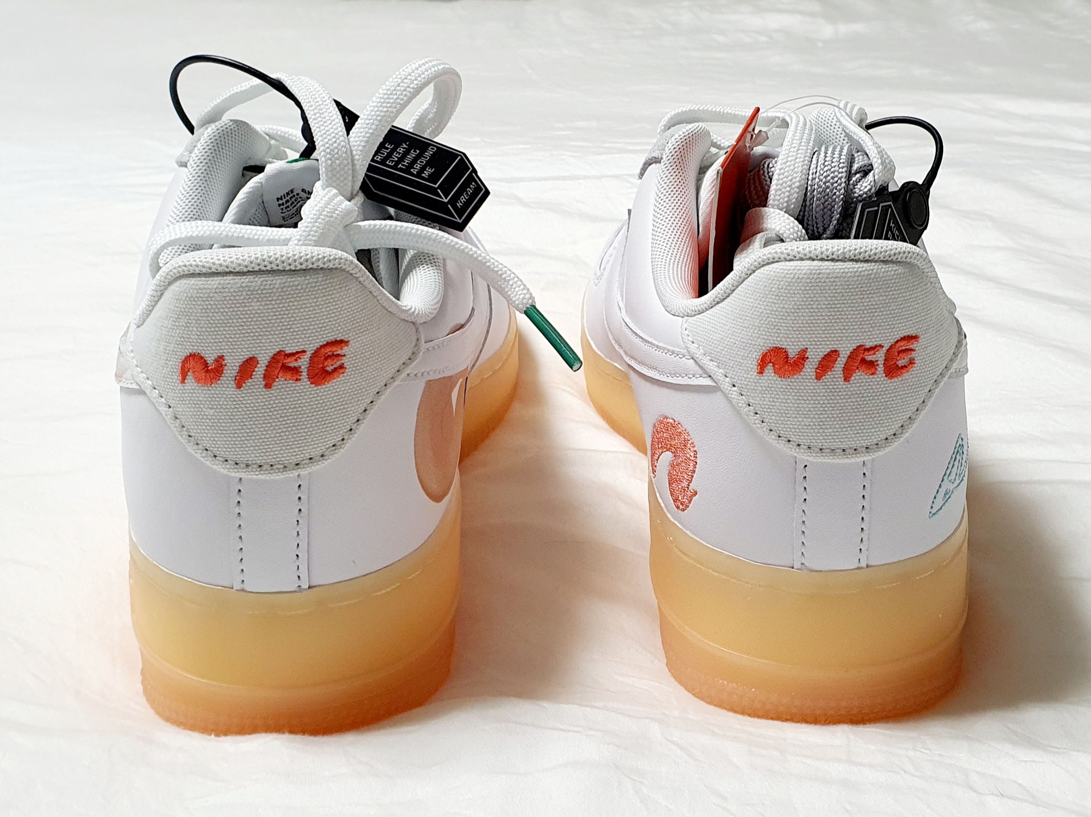 Nike x Mayumi Yamase Air Force 1 Flyleather Solar Red 착용 스타일 - 4