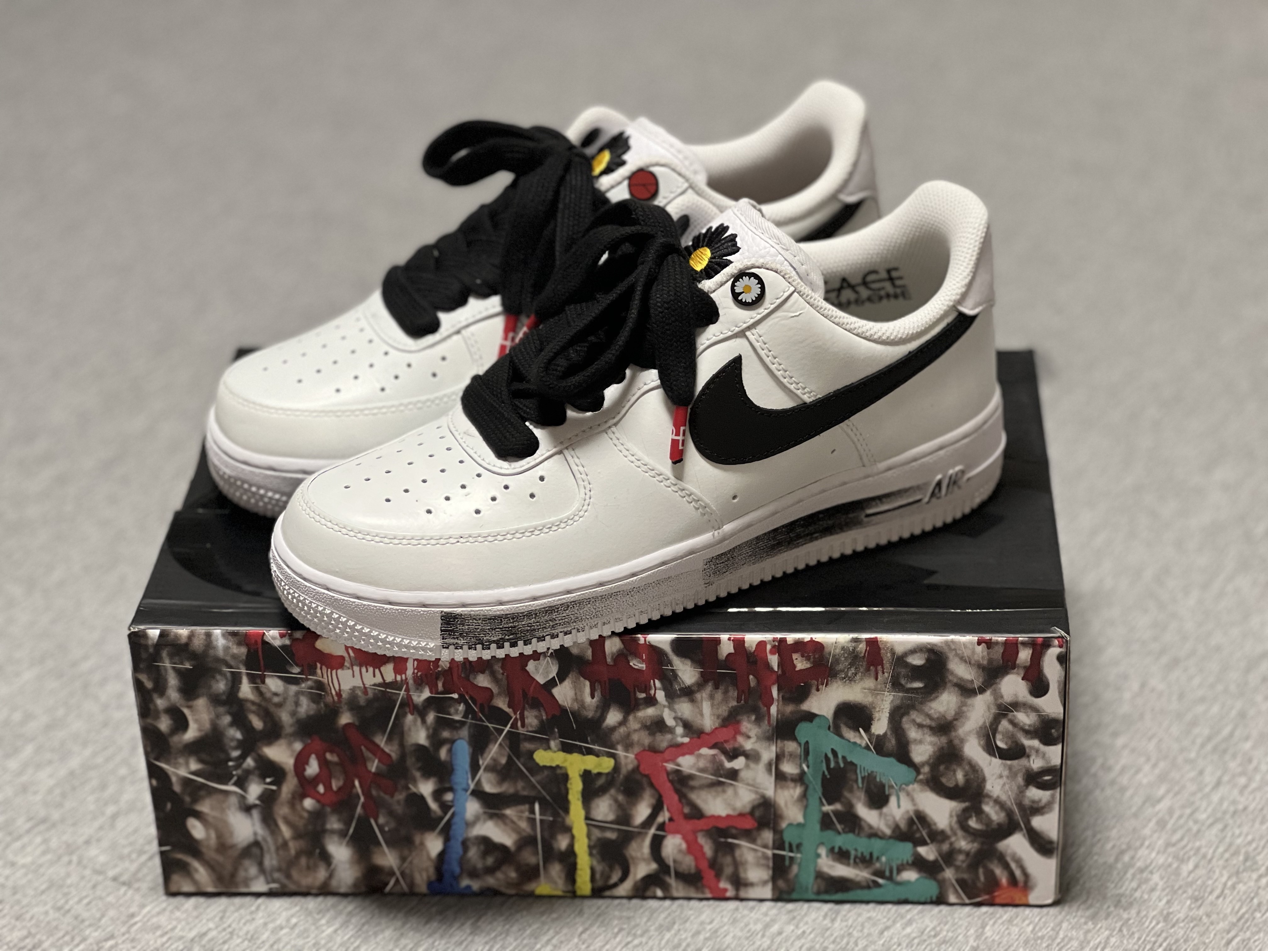 Nike x Peaceminusone Air Force 1 Low Para-Noise 2.0 착용 스타일